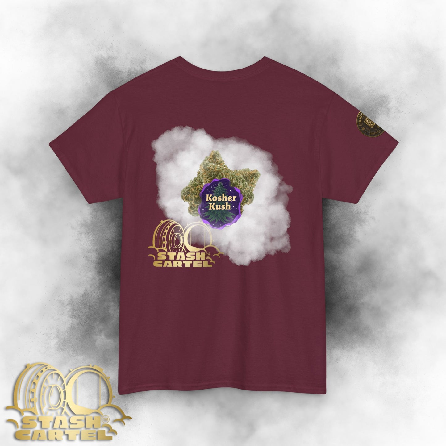 Kosher Kush Tee – OG Blessings, Heavy Peace Unisex Heavy Cotton Tee