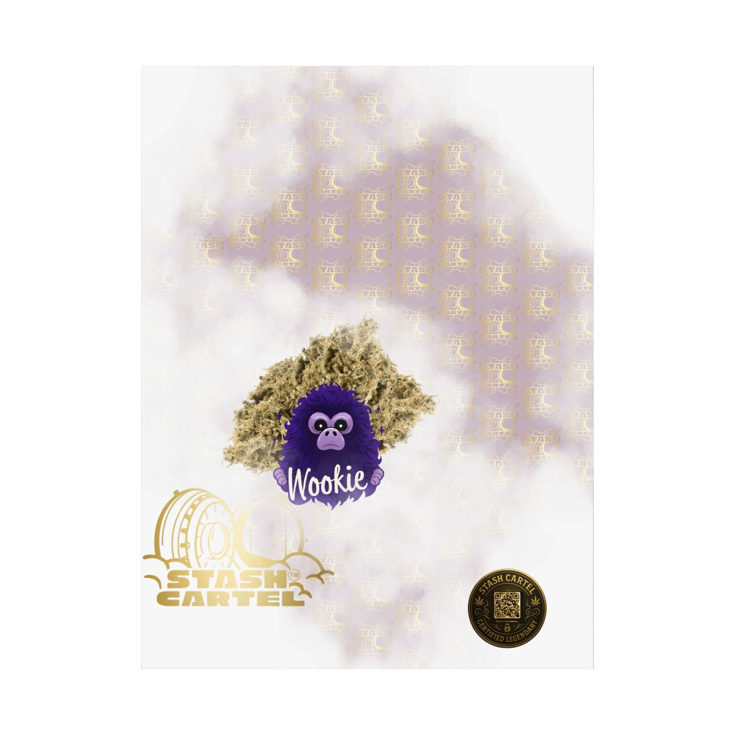 π§ββοΈπ Wookie Poster β Psychedelic Funk Wall Art with Deep Indica Terps