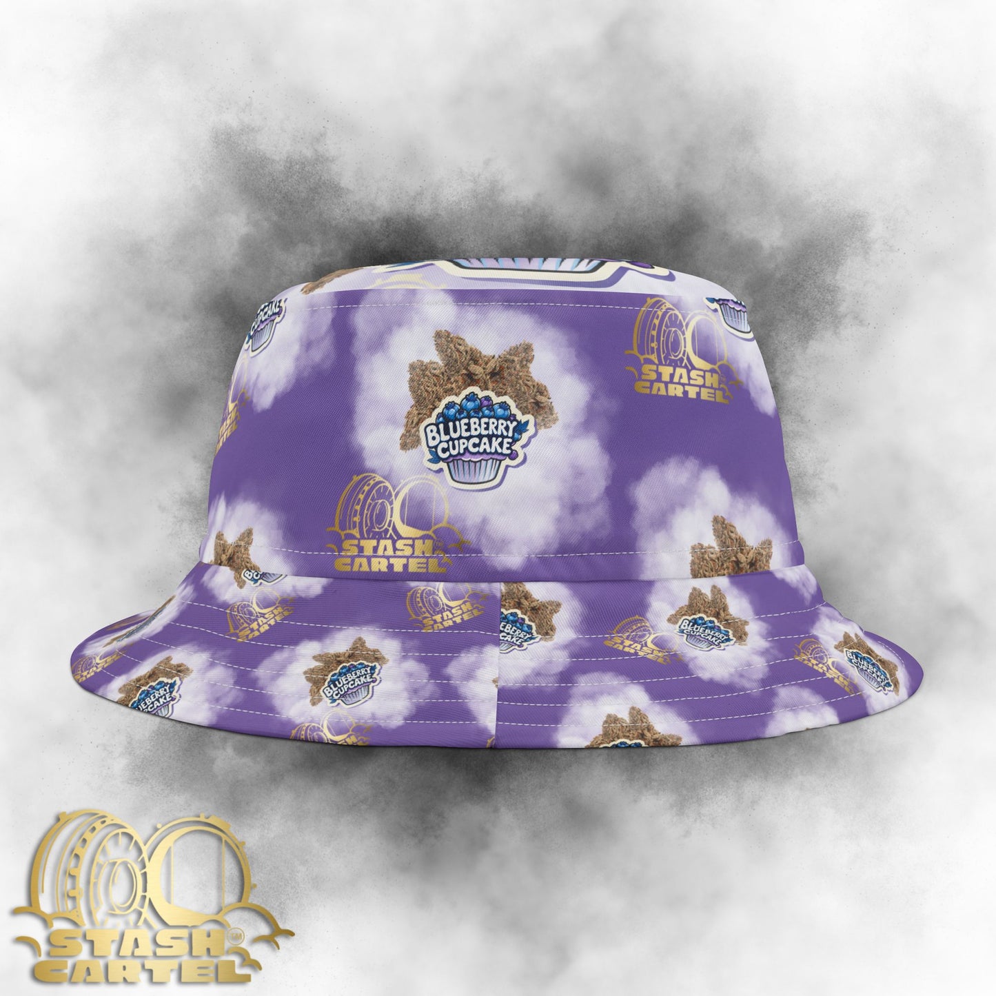 Blueberry Cupcake Bucket Hat β Dessert Drop with Berry Cool Vibes