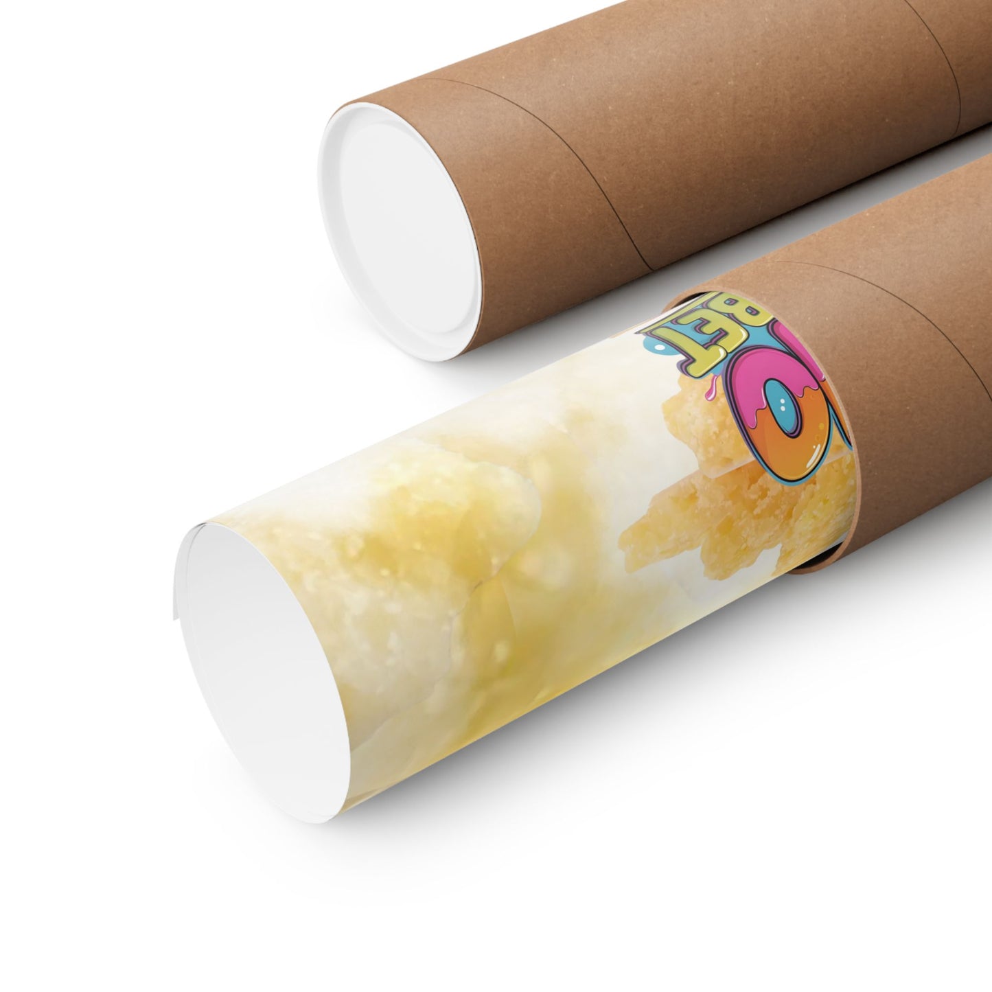 π§ "GMO Sherbet Crumble Sugar Wax" Terp Profile Art Poster