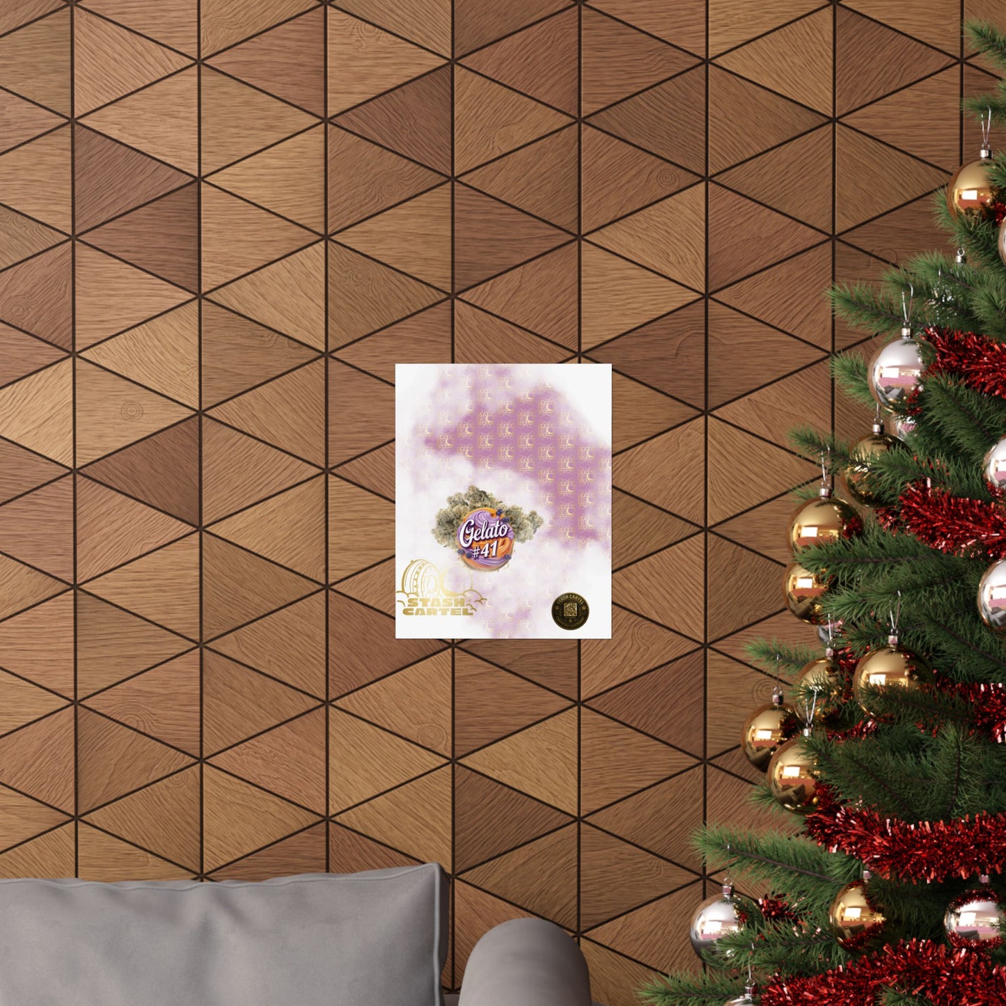 π¨π Gelato #41 Poster β Premium Hybrid Wall Art with Dessert Gas