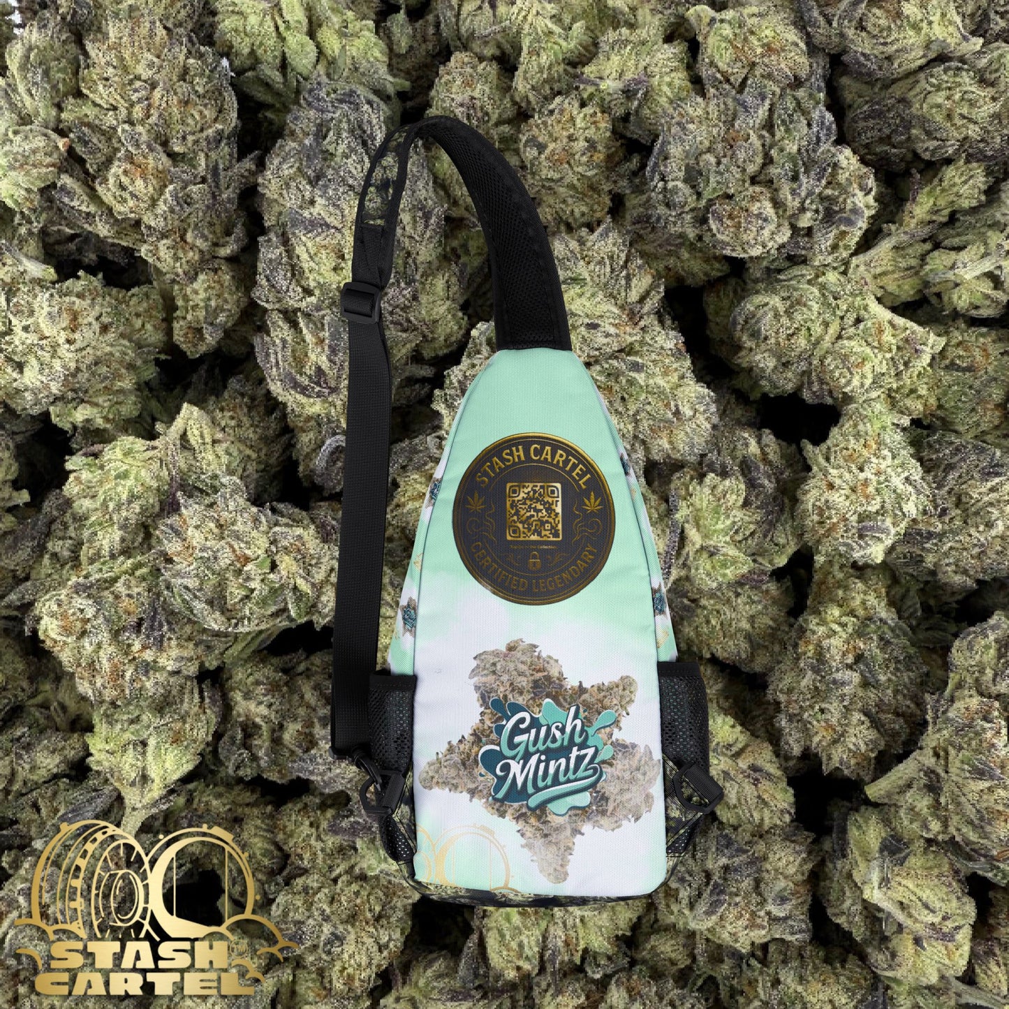 Gush Mintz Stash Bag – Ice Cold Carry with Candy Gas Vibes