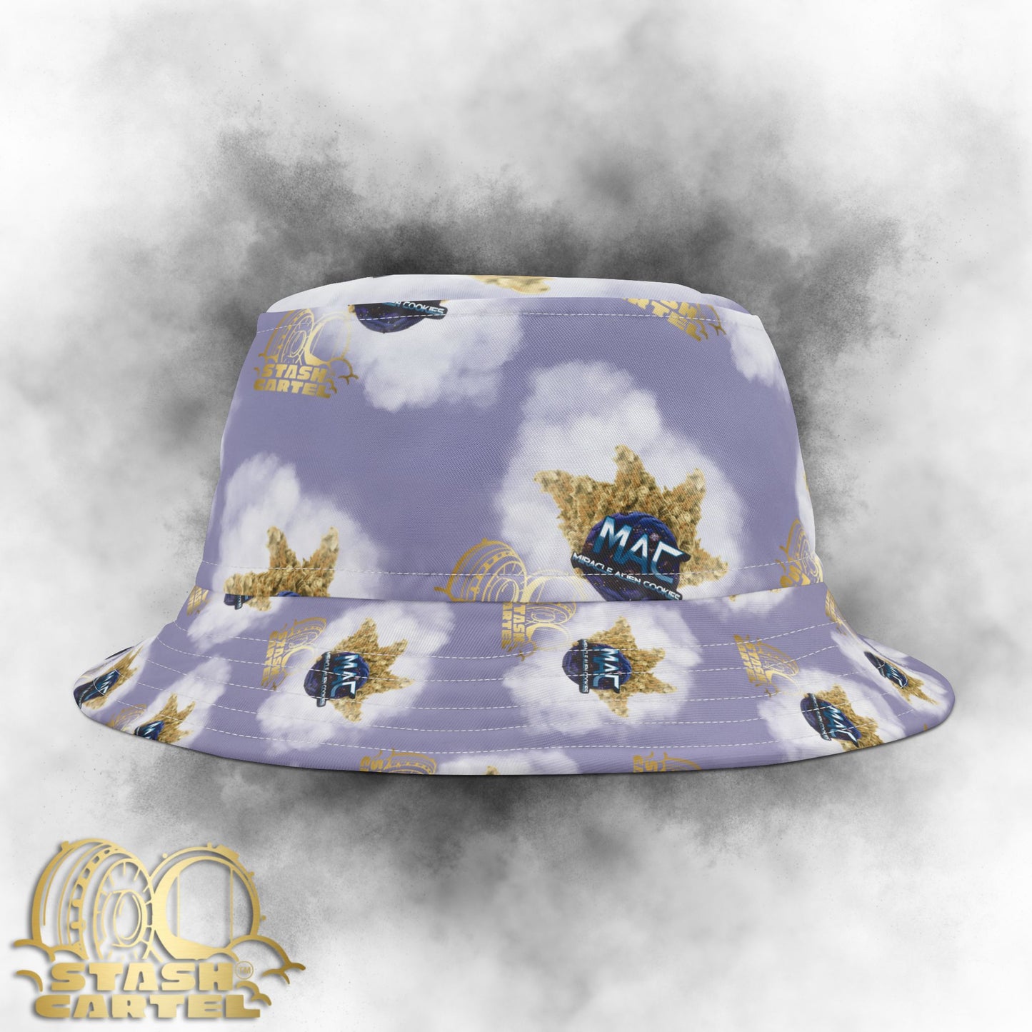 MAC (Miracle Alien Cookies) Bucket Hat β Cosmic Cookie Drip with Galactic Vibes