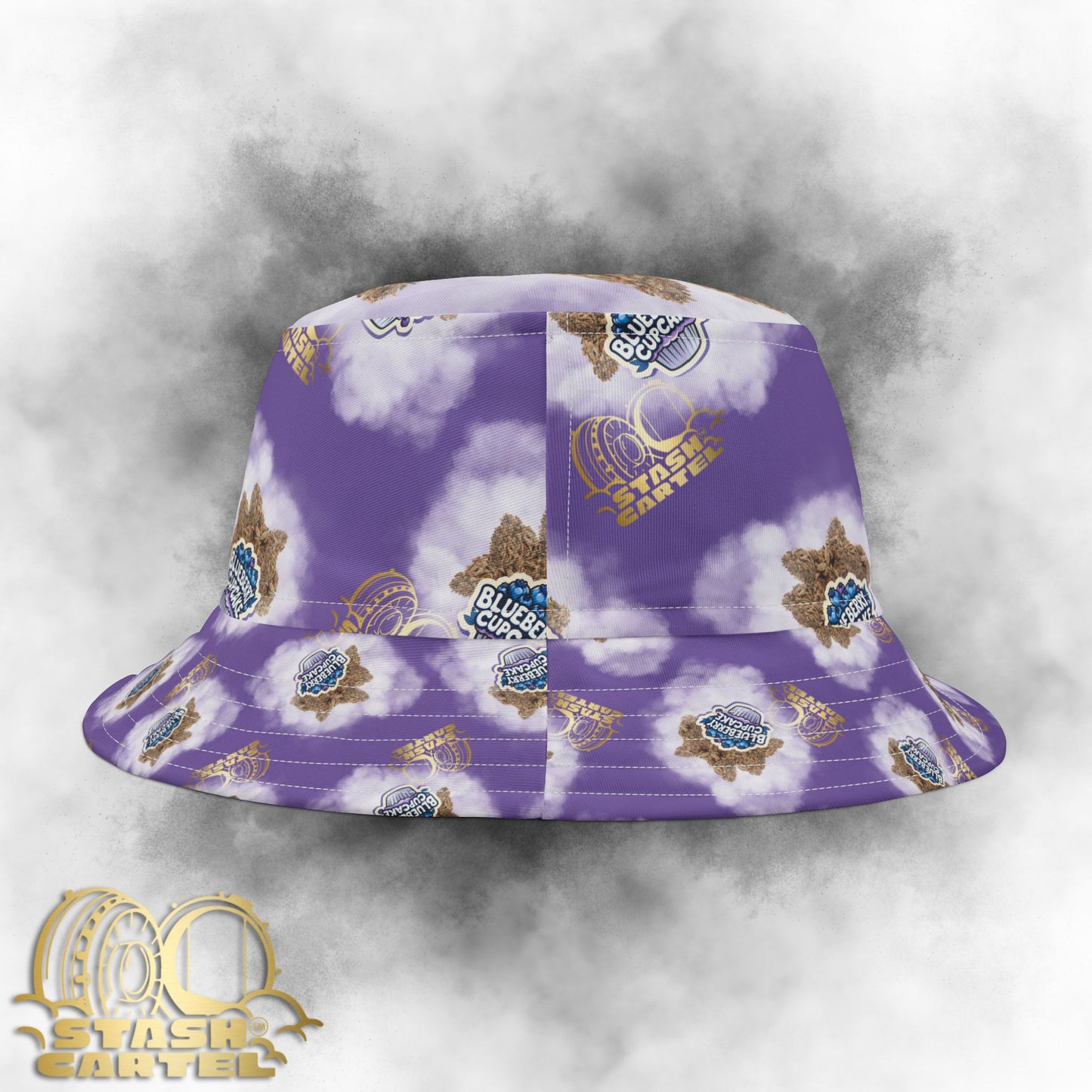 Blueberry Cupcake Bucket Hat β Dessert Drop with Berry Cool Vibes