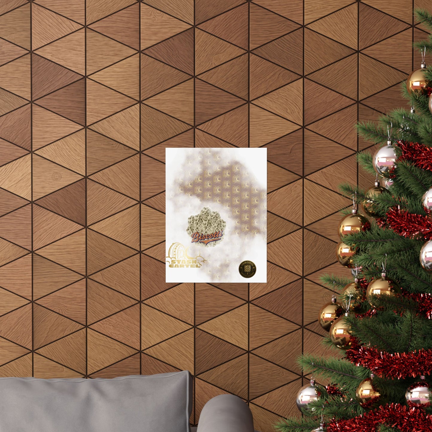 πͺπ€ Biscotti Poster β Cookie Gas Wall Art with Deep Indica Vibes