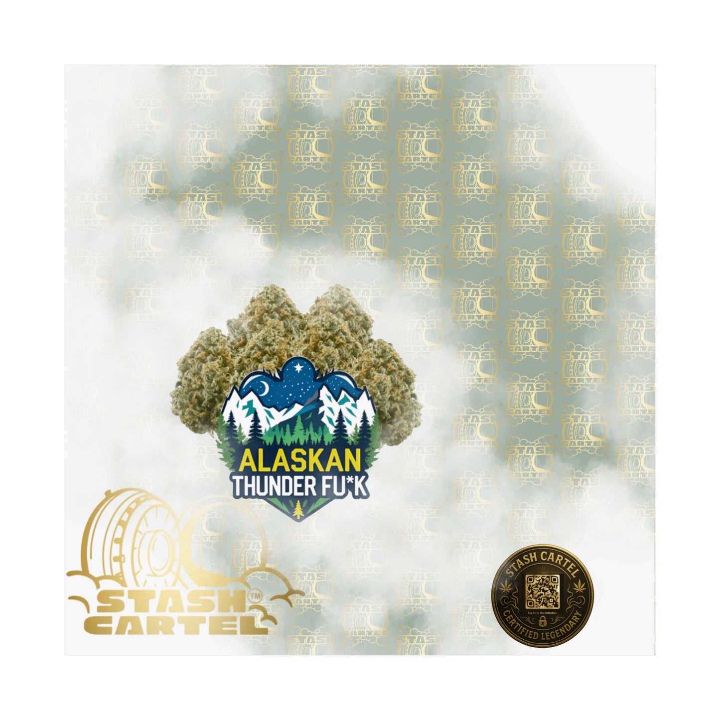 βοΈπ¨ Alaskan Thunder Fuck Poster β Cold Sativa Energy for Wild Minds