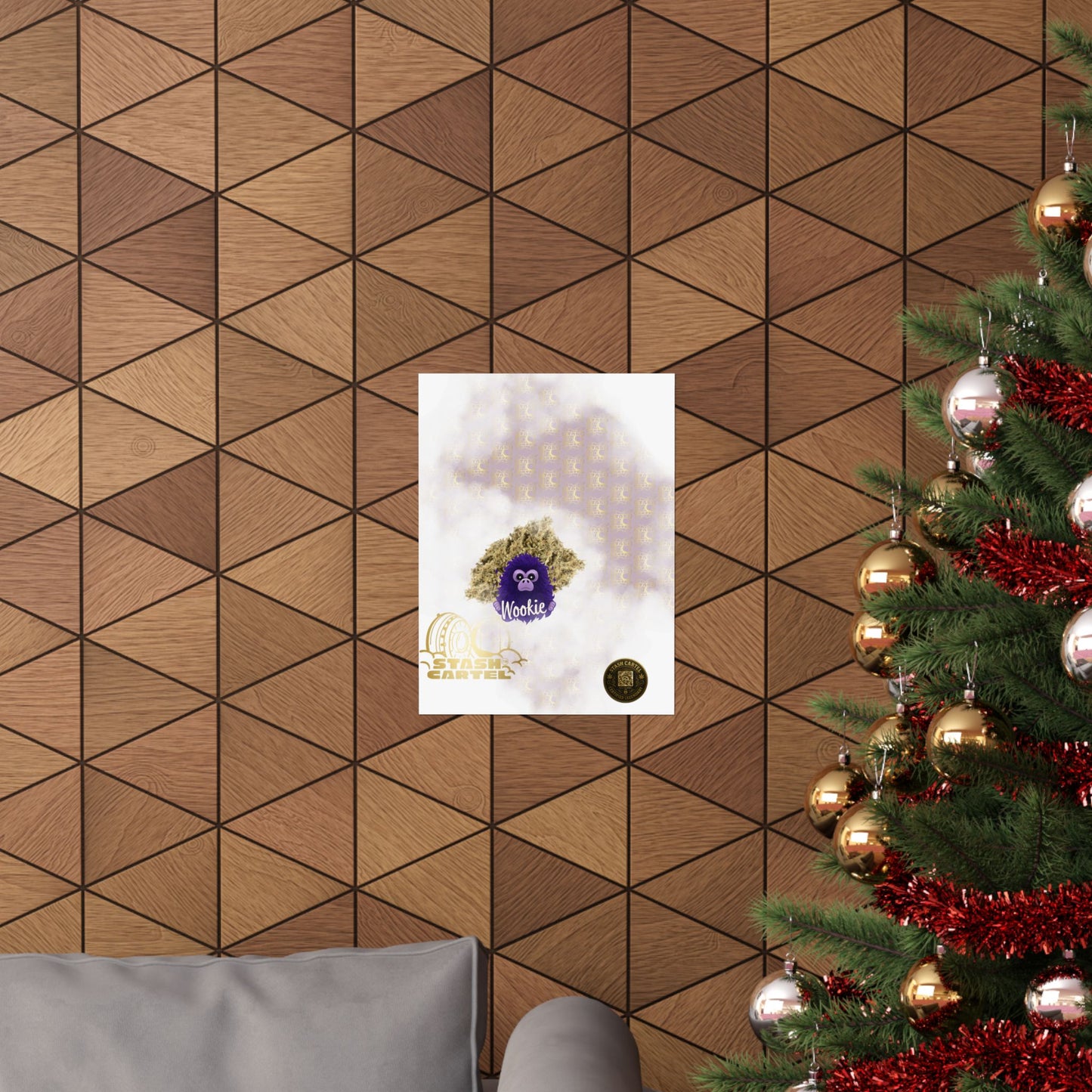 π§ββοΈπ Wookie Poster β Psychedelic Funk Wall Art with Deep Indica Terps