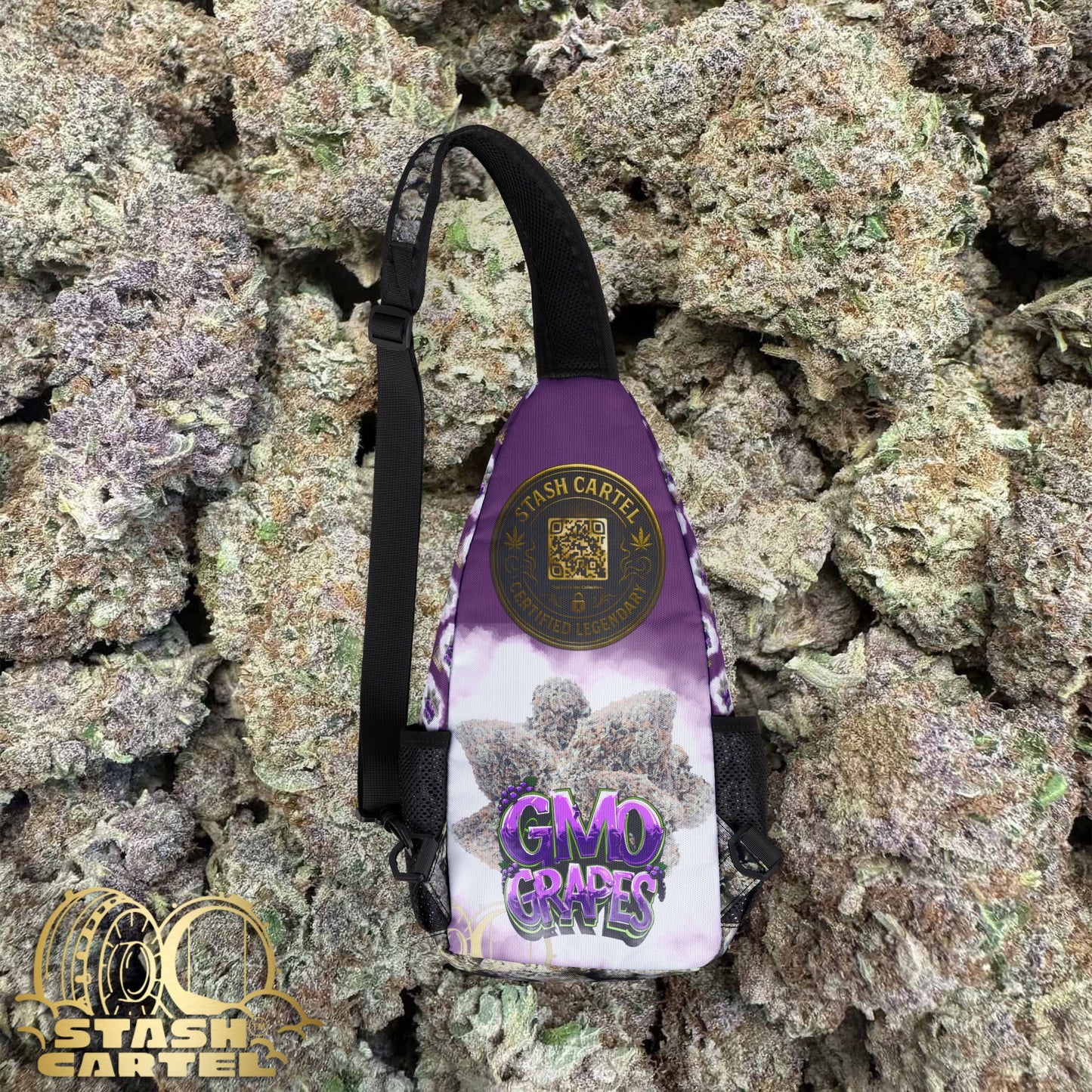 GMO Grapes Stash Bag β Funk-Packed Flavor for Heavy Carriers