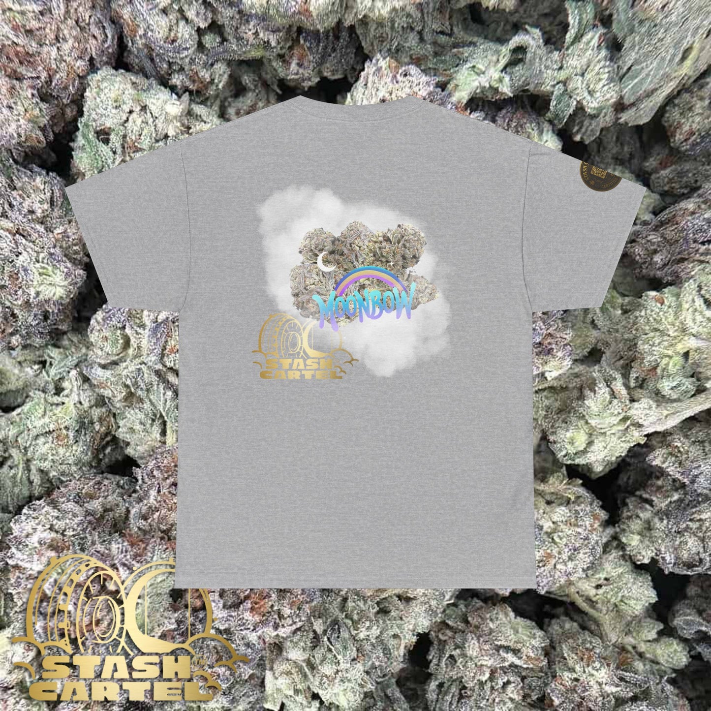Moonbow Tee – Rainbow Resin Loudwear Unisex Cotton Tee