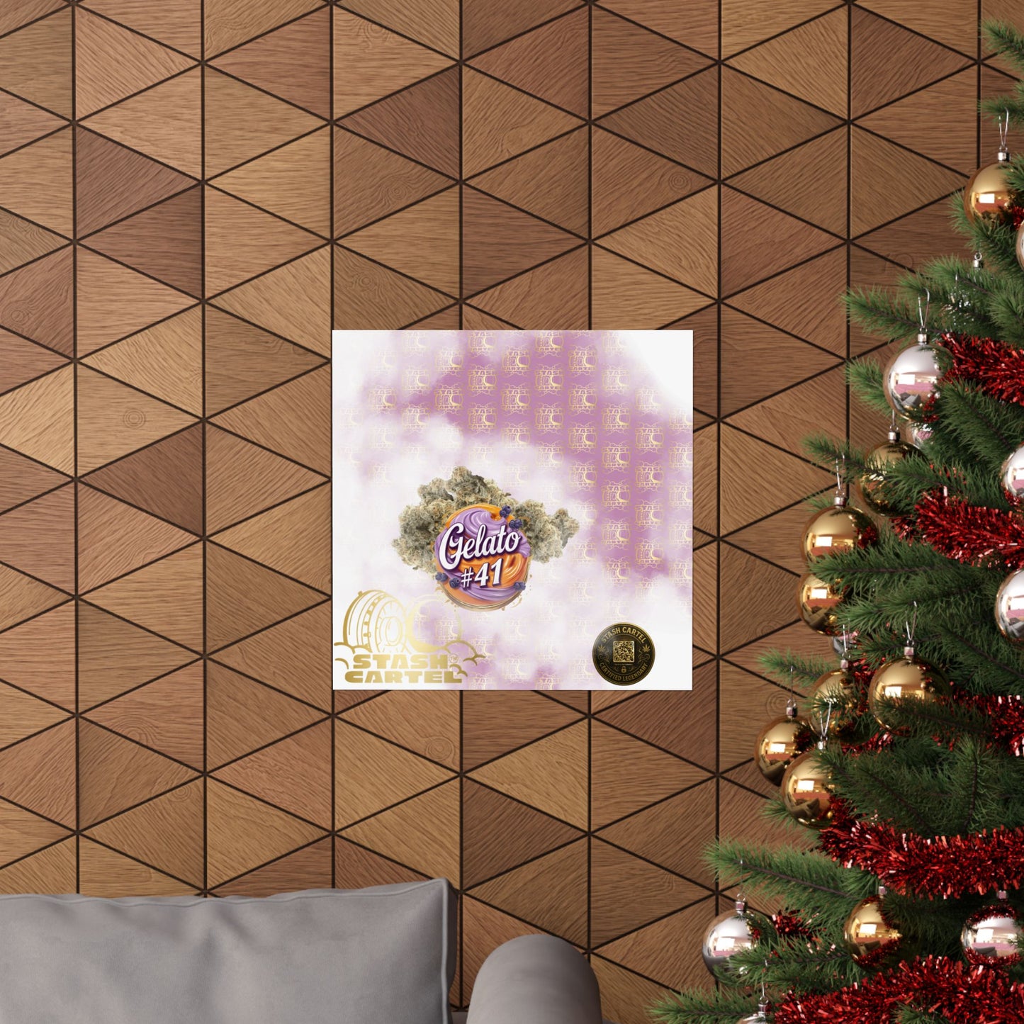 π¨π Gelato #41 Poster β Premium Hybrid Wall Art with Dessert Gas