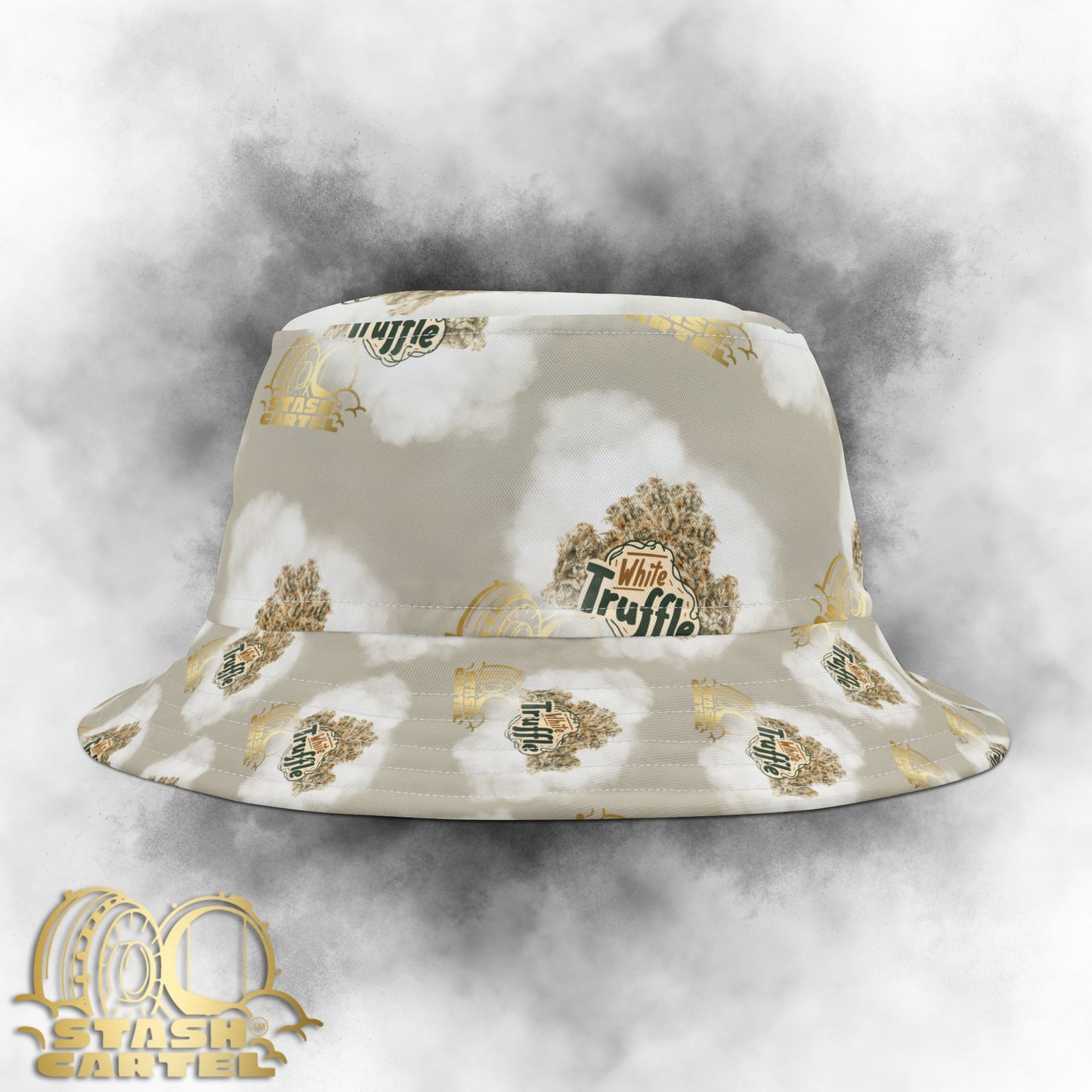 White Truffle Bucket Hat – Subtle Luxury with Earthy Cool