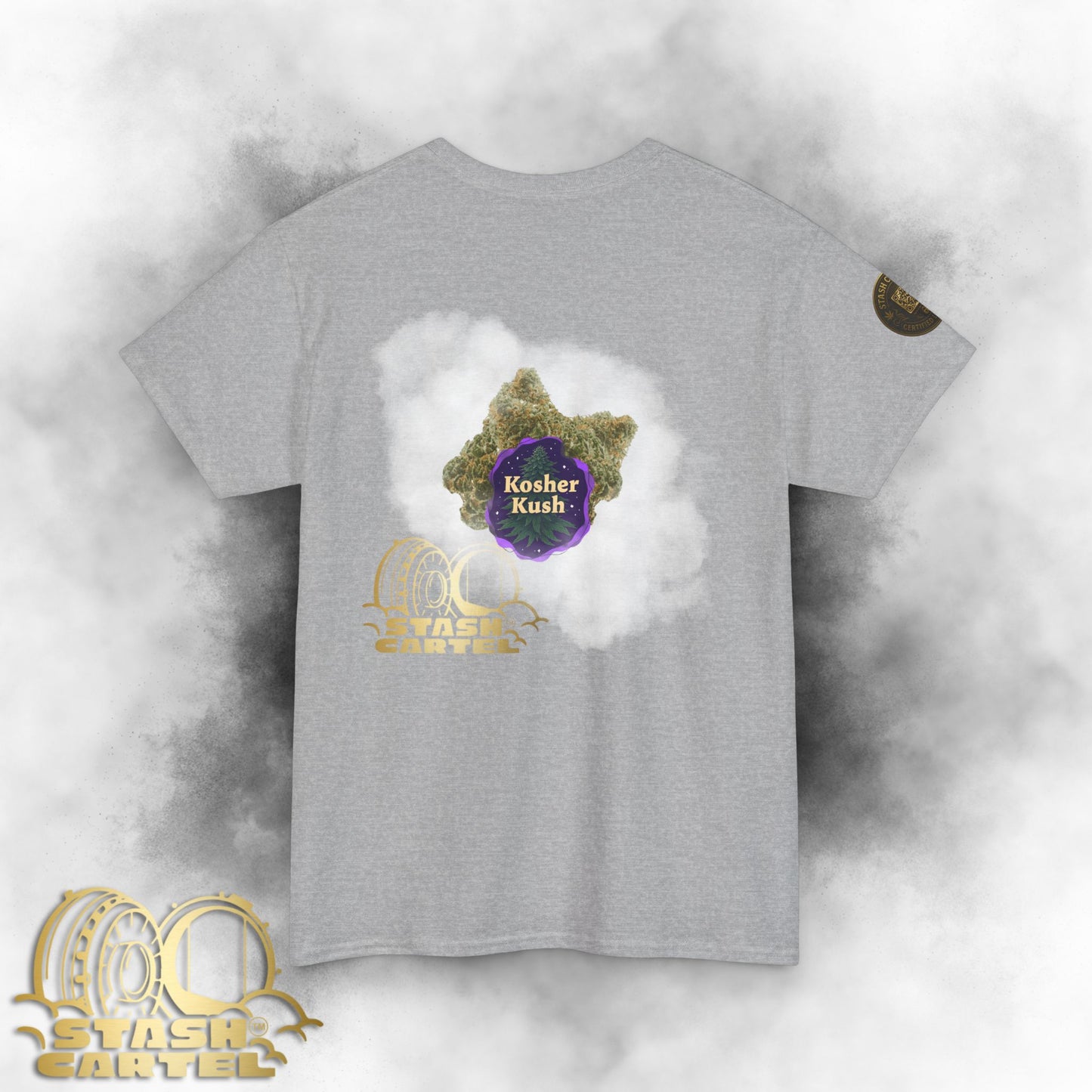 Kosher Kush Tee – OG Blessings, Heavy Peace Unisex Heavy Cotton Tee