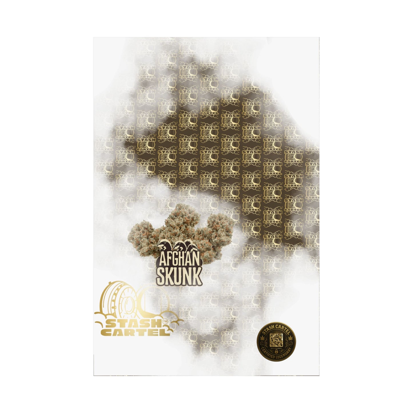 π¦¨π Afghan Skunk Poster β Classic Indica with Earthy Musk & Knockout Funk