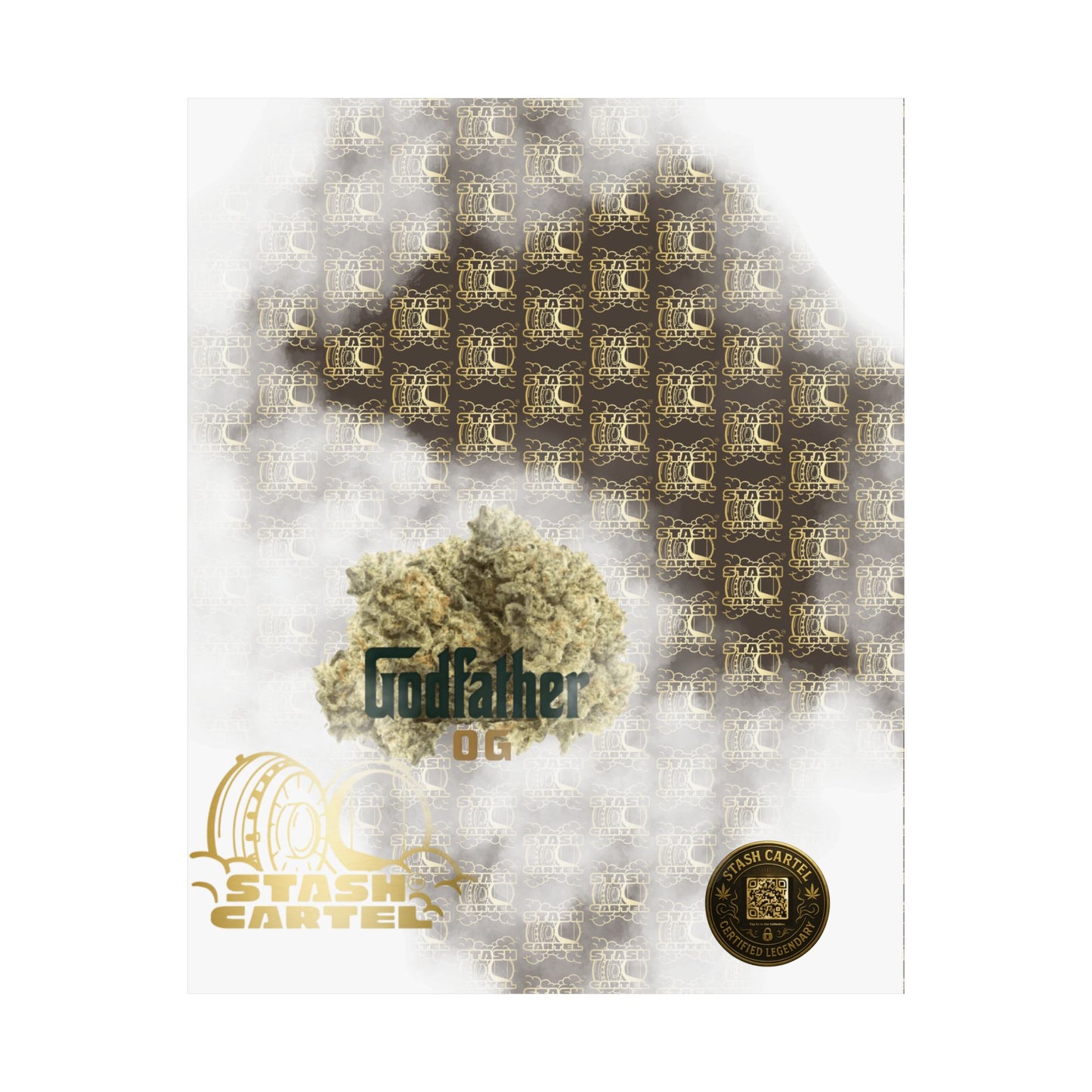 π΄οΈπ¨ "Godfather OG" Indica Poster β The Don of Heavy OGs