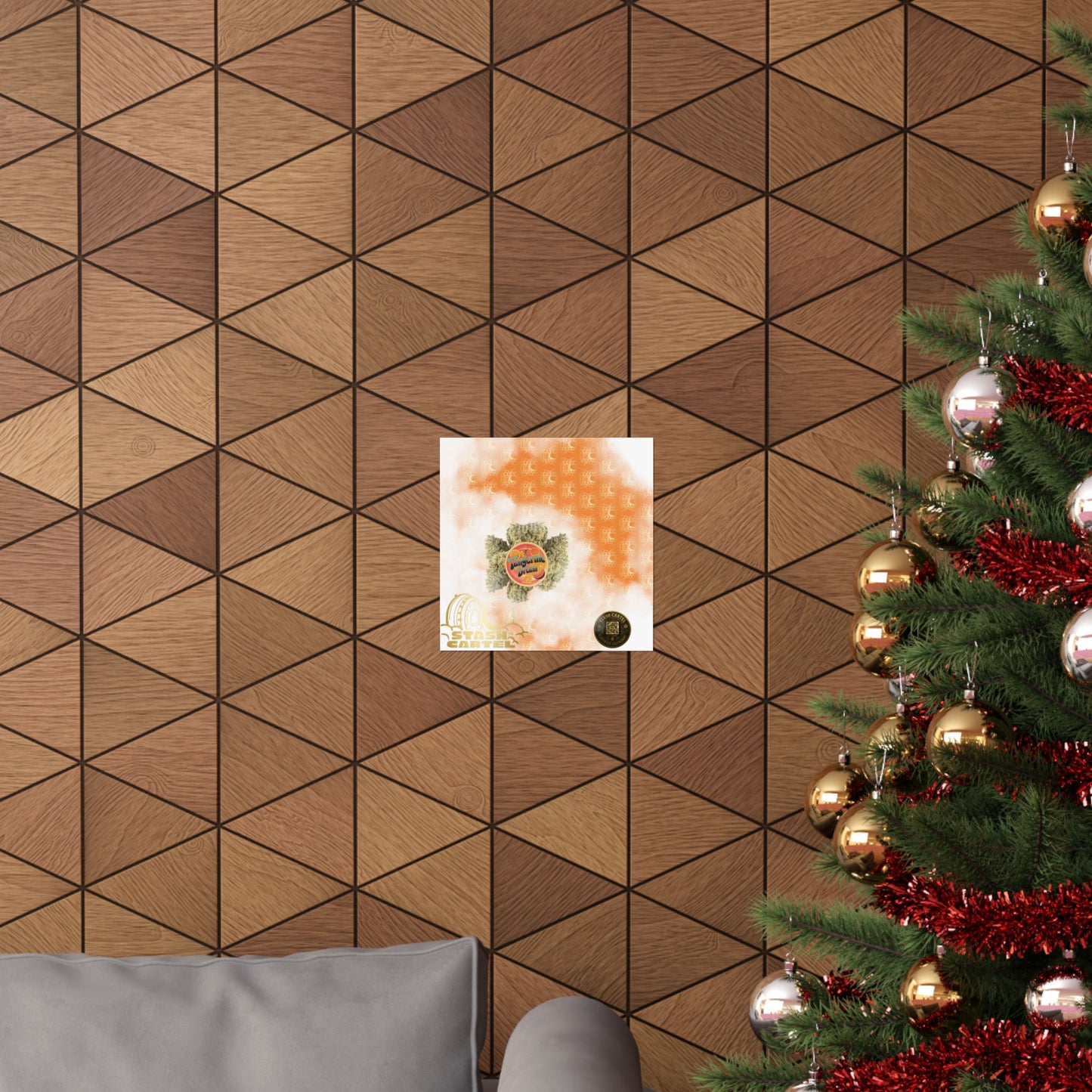 🍊💭 Tangerine Dream Poster – Legendary Sativa Hybrid with Citrus Zest & Euphoric Clarity