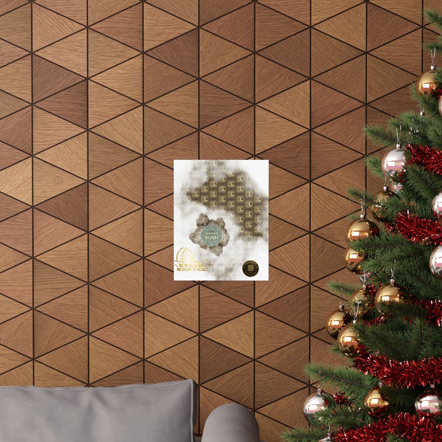 🧘‍♂️ "Master Kush" Classic Amsterdam Indica Poster