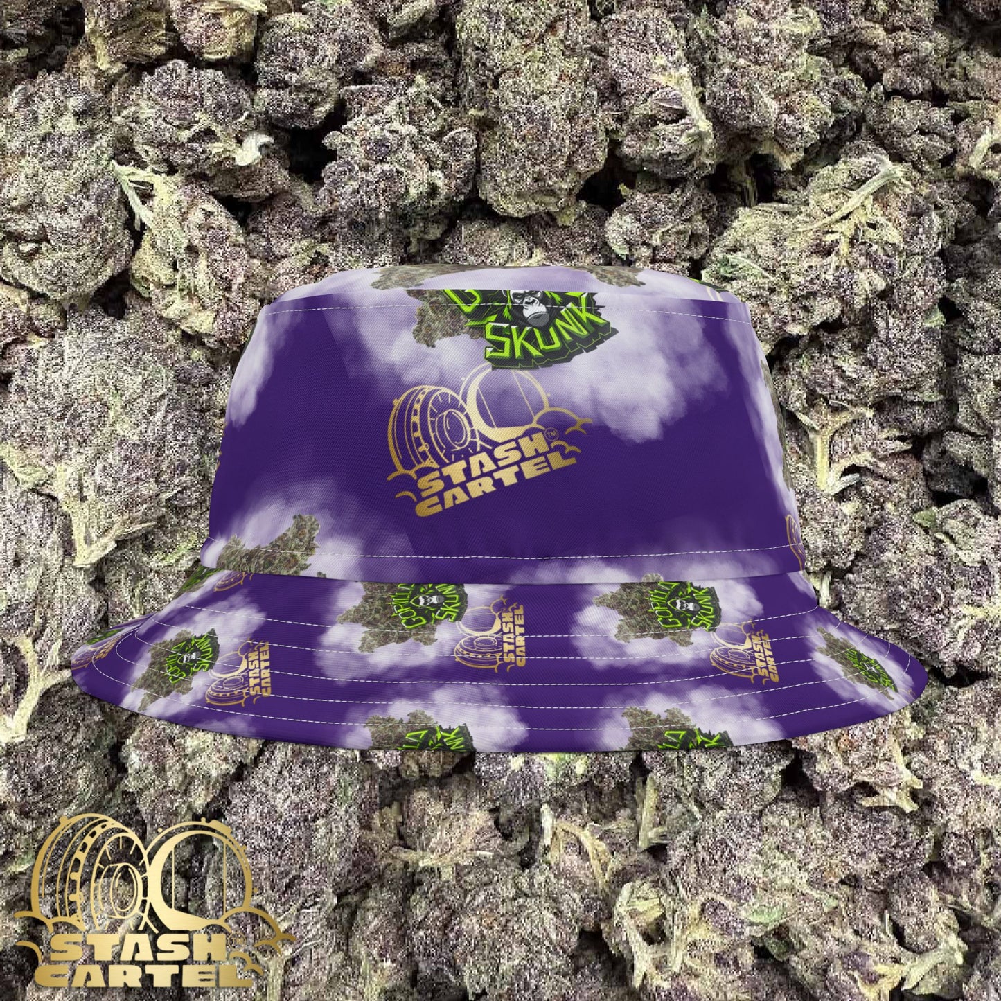 Gorilla Skunk Bucket Hat – Funk-Forward Streetwear with Heavy Hitting Style