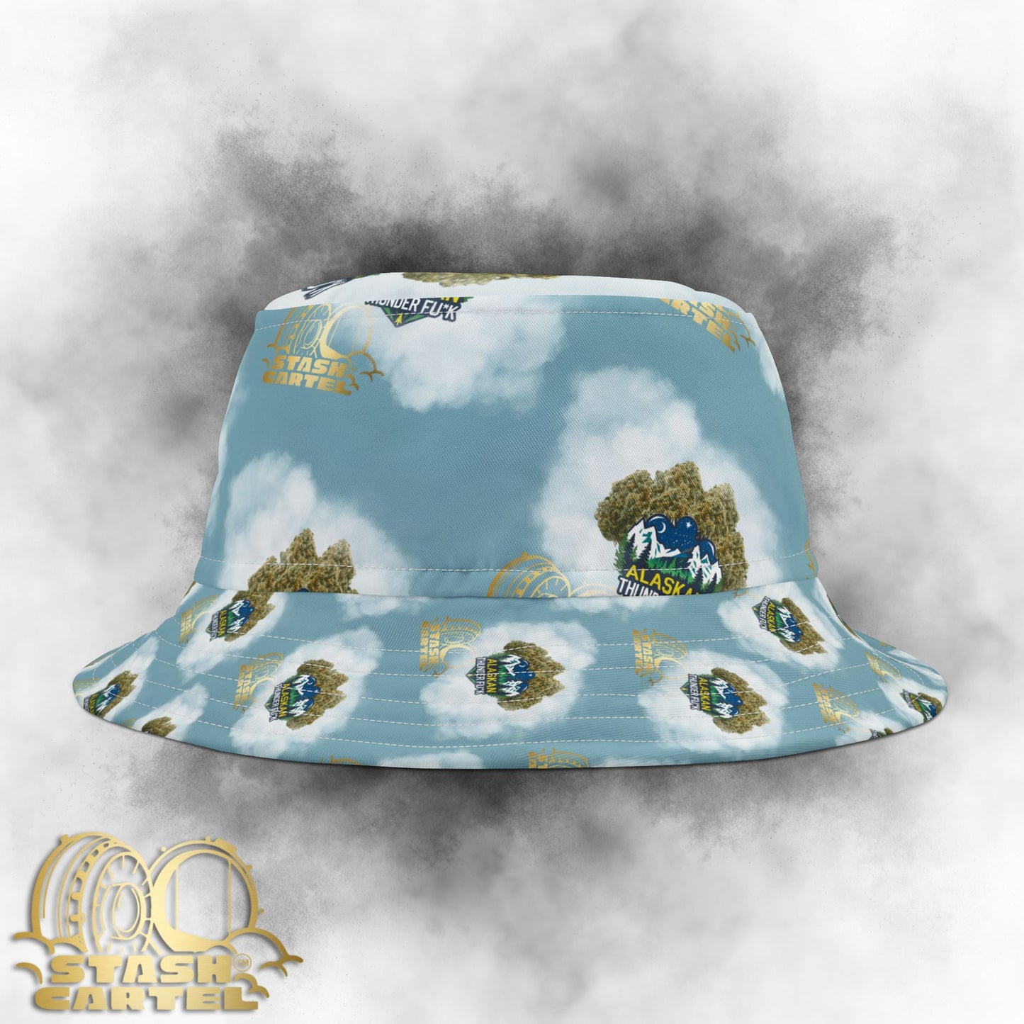 Alaskan Thunder Fuck Bucket Hat – Frosty Fire with Wild Origins