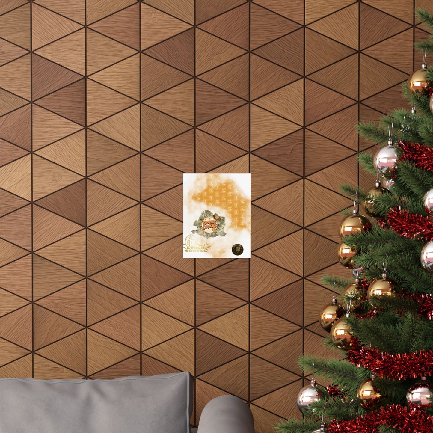 🍊🍪 Orange Cookies Poster – Zesty Cookie Gas Hybrid Poster with Citrus Burst