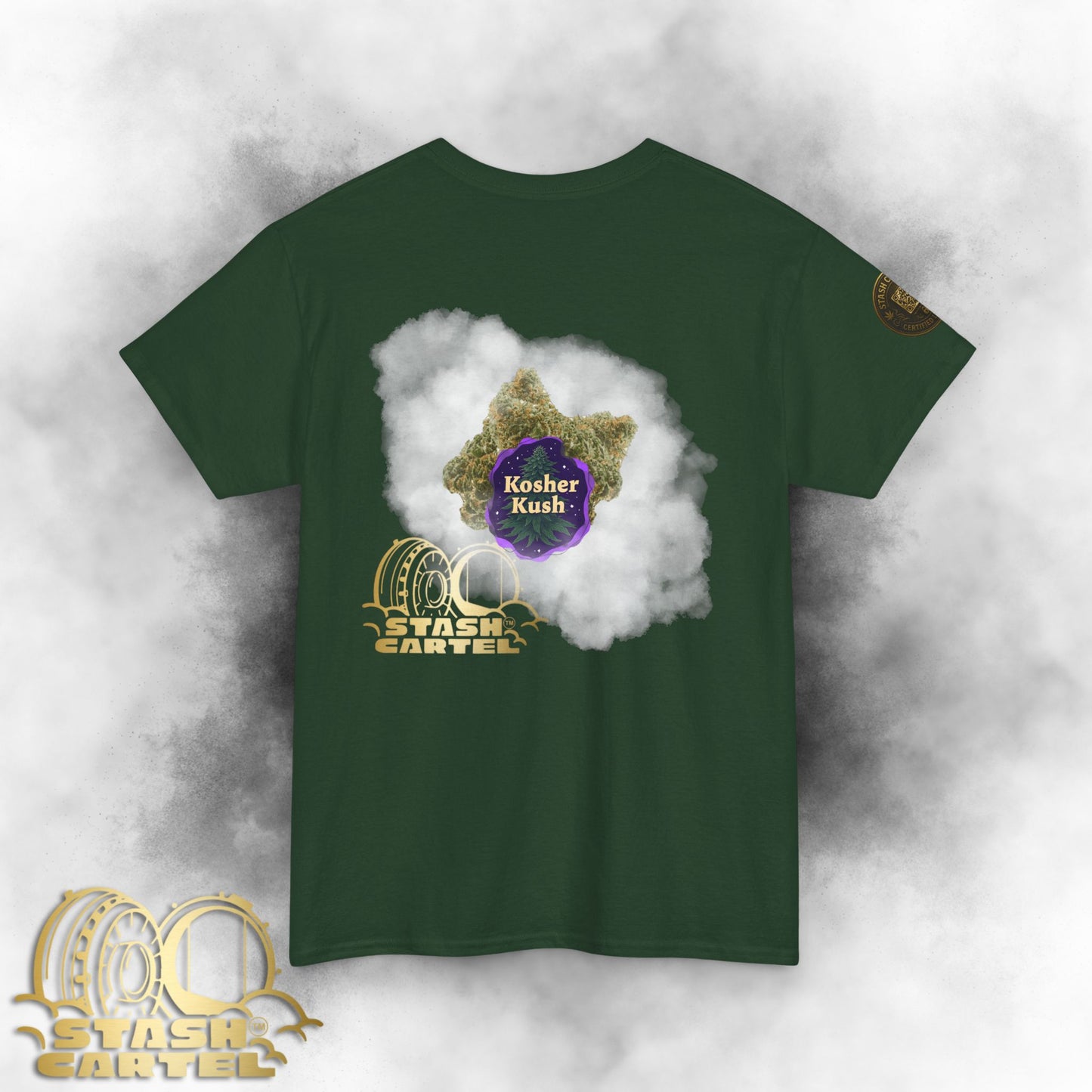 Kosher Kush Tee – OG Blessings, Heavy Peace Unisex Heavy Cotton Tee
