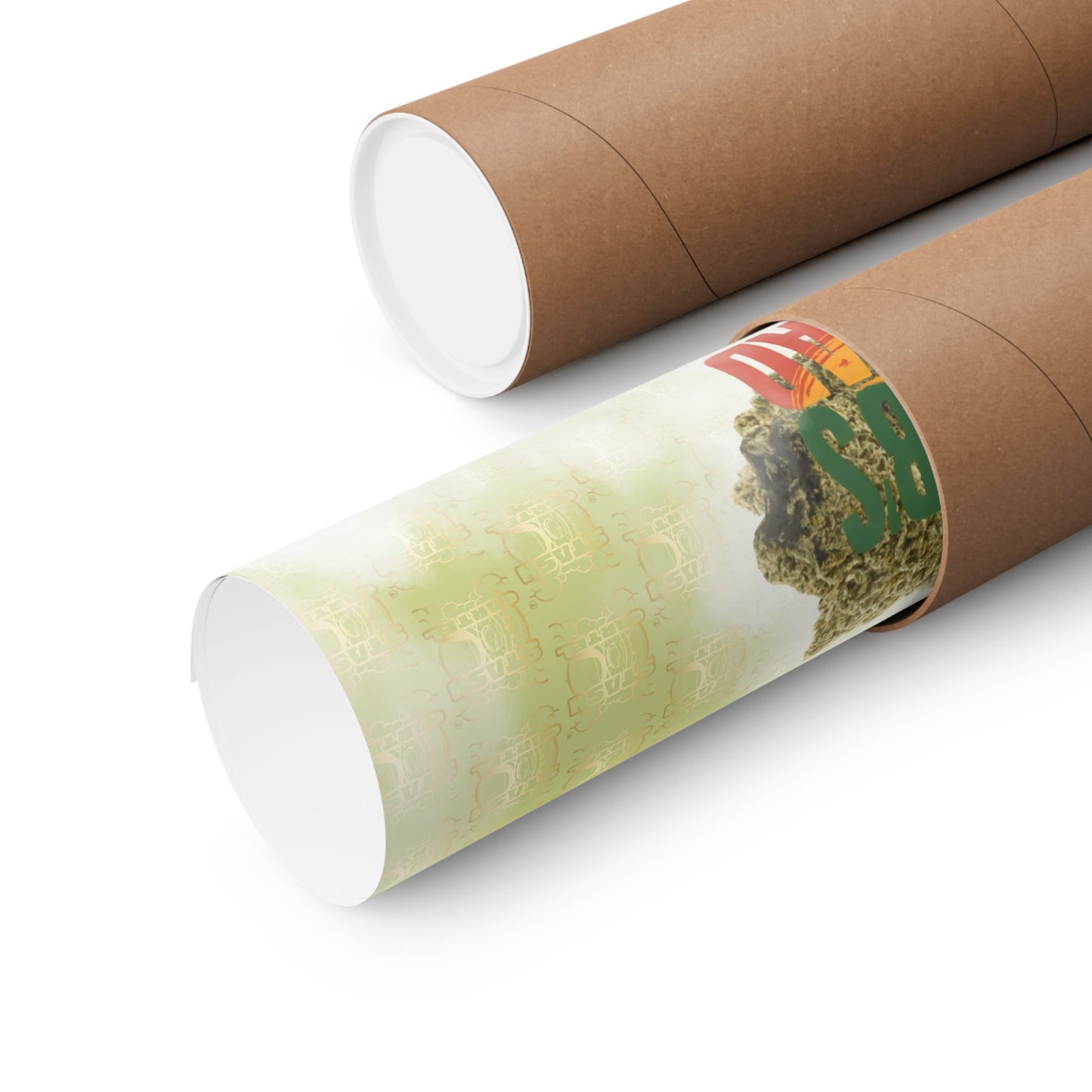 🇯🇲🕊️ Lamb’s Bread Poster – Jamaican Sativa Print with Bright Uplift & History