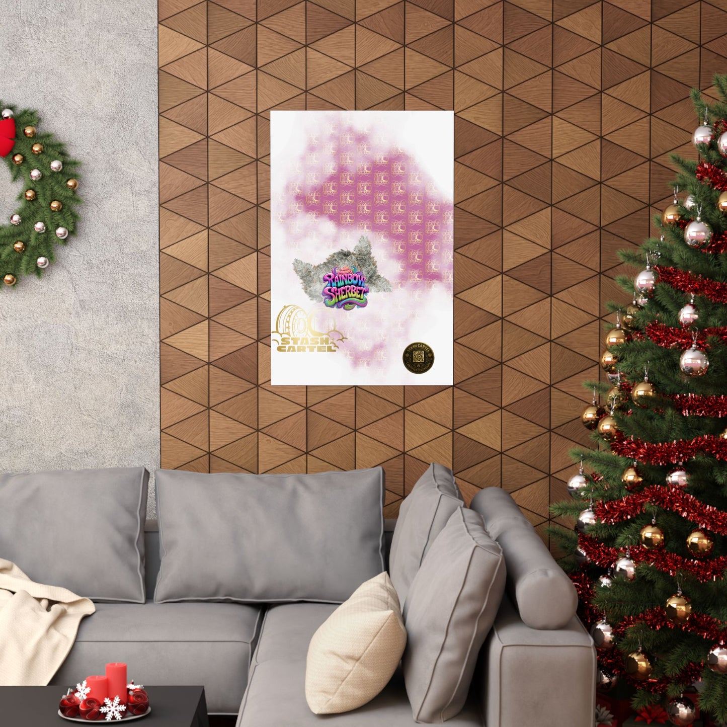 🍧 "Rainbow Sherbet" Fruit-Funk Balanced Hybrid Poster