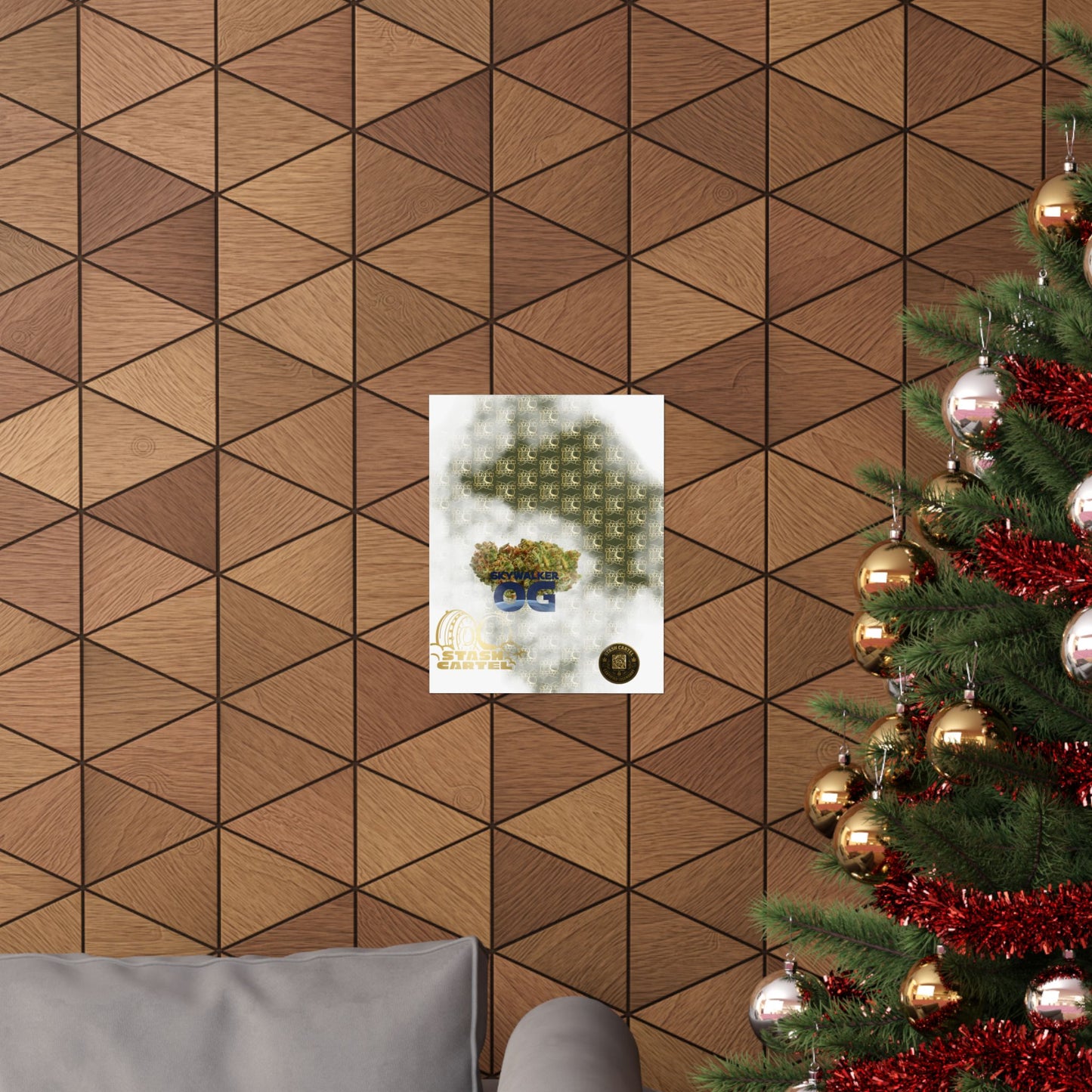 🌌 "Skywalker OG" Galactic Indica-Hybrid Poster