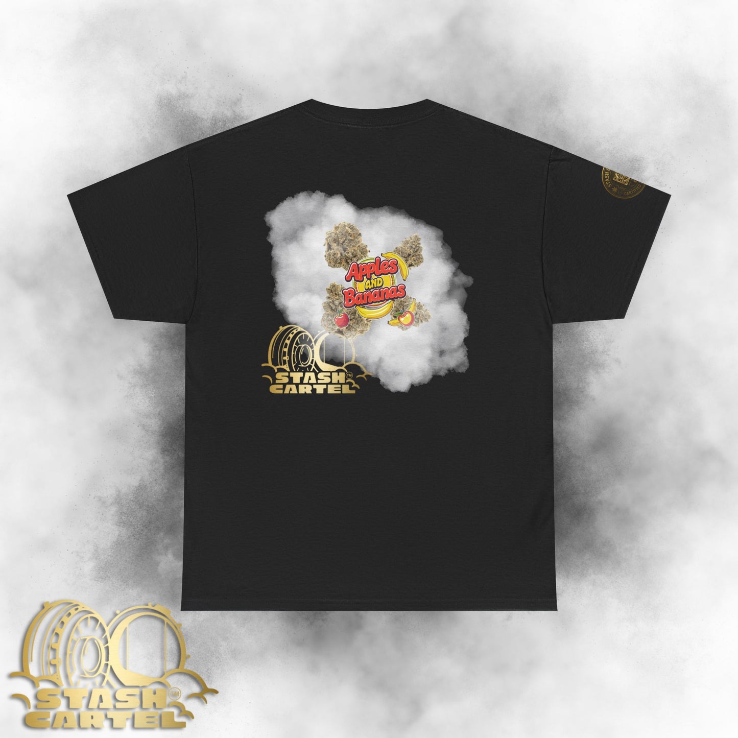 Apples And Bananas Tee – Fruity Funk Hybrid Unisex Cotton Tee