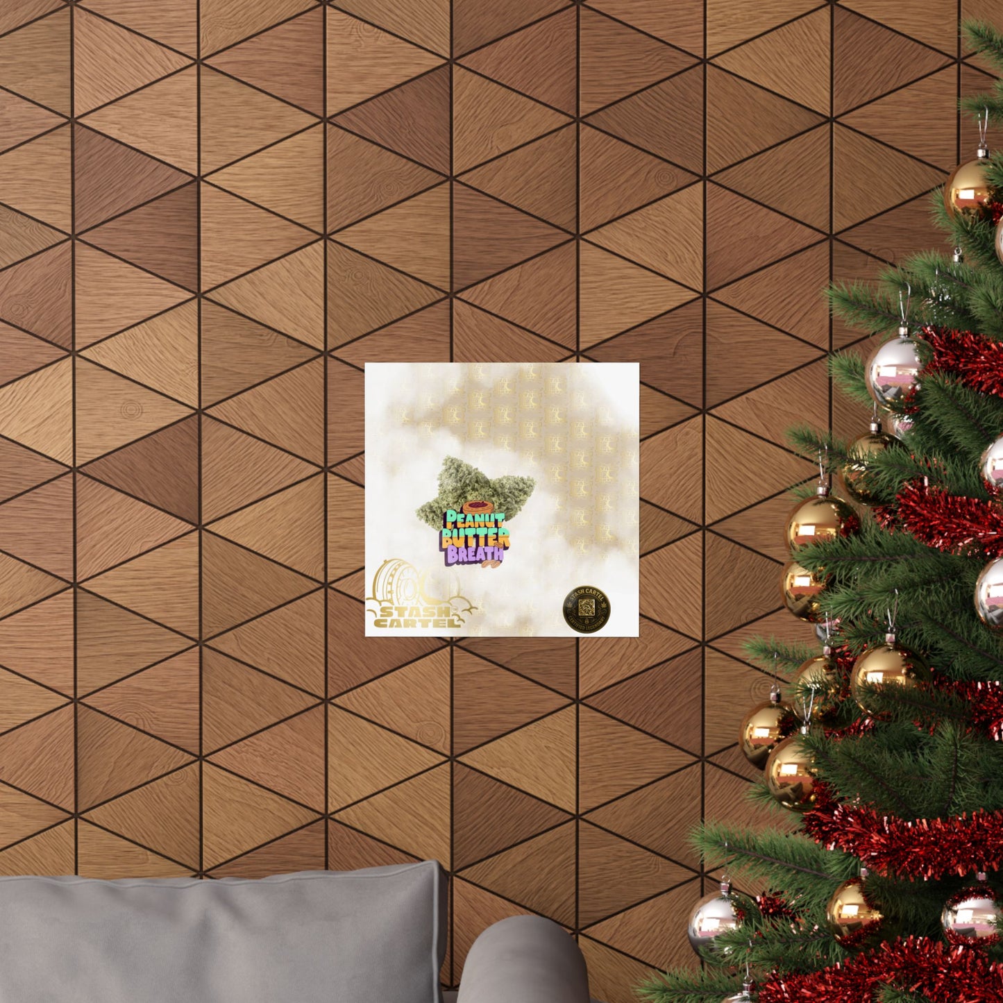 🥜🫁 Peanut Butter Breath Poster – Funky Hybrid Wall Poster for the Flavor Weirdos