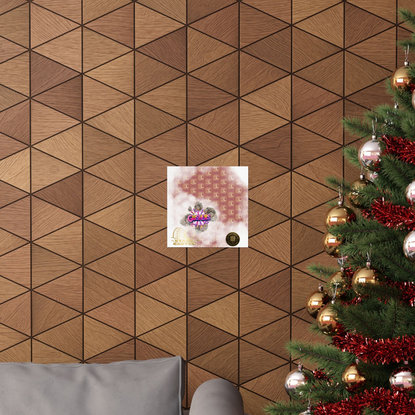 💦🍇 Gushers Poster – Exotic Candy-Indica Hybrid Poster with Creamy Fruit Punch