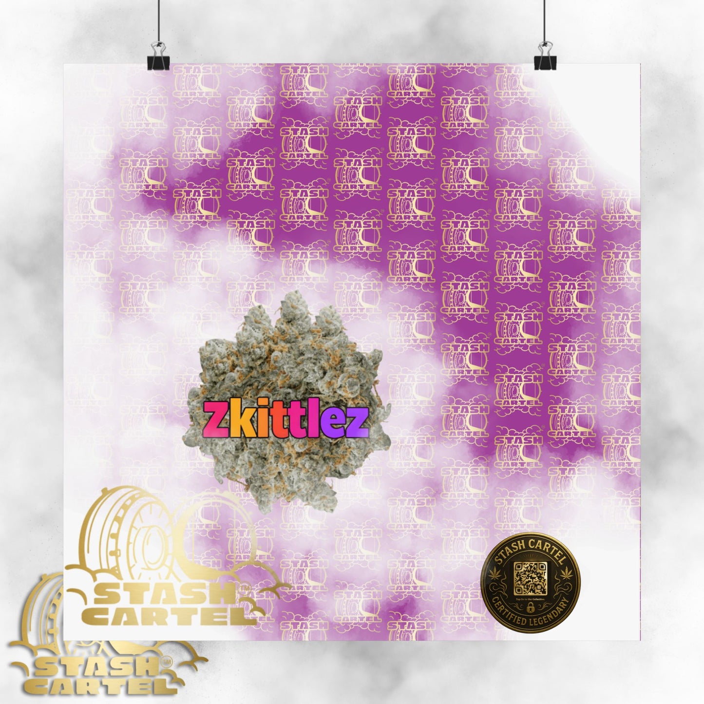 🌈 "Zkittlez" Award-Winning Hybrid Fruit Poster