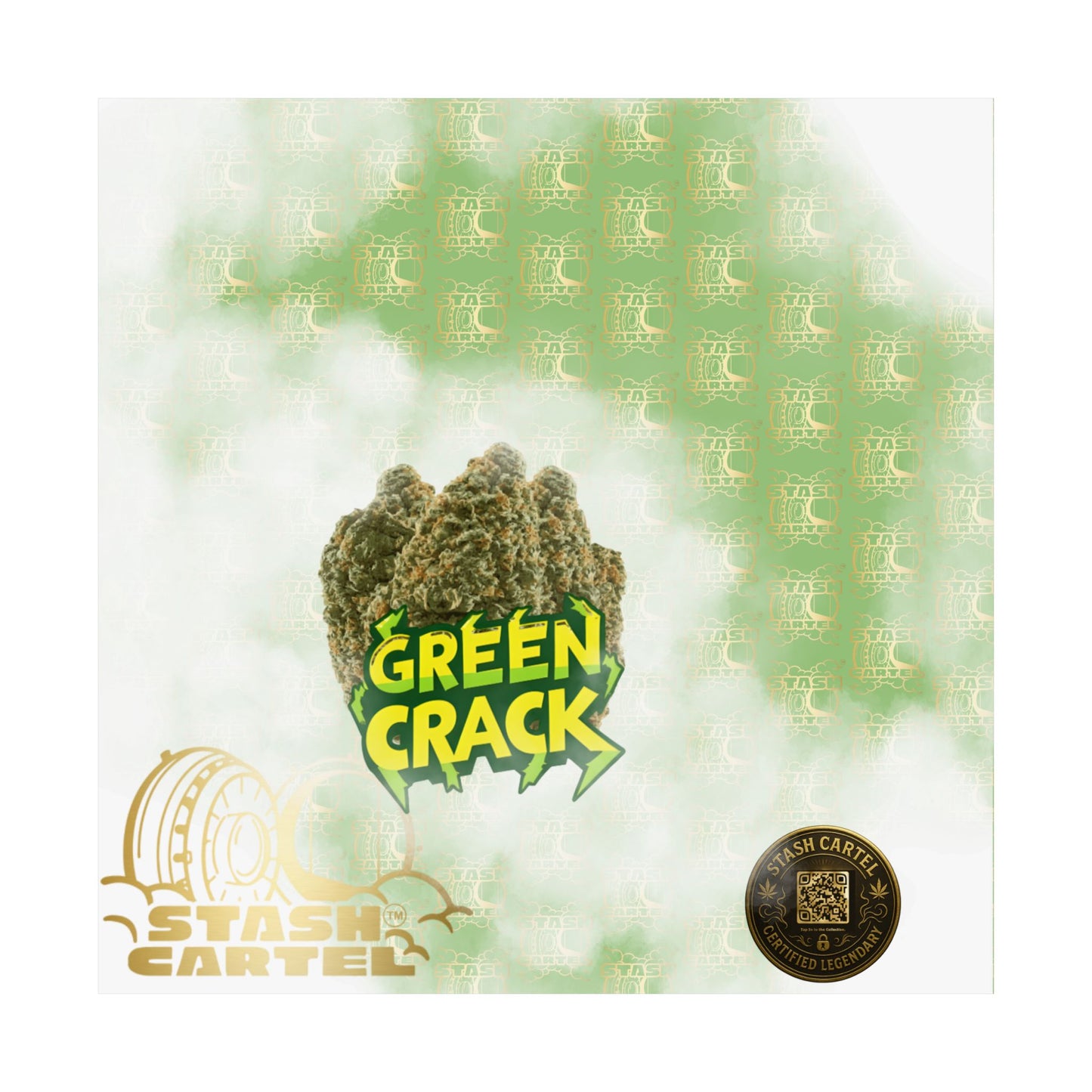 ⚡ "Green Crack" High-Energy Sativa Poster Print