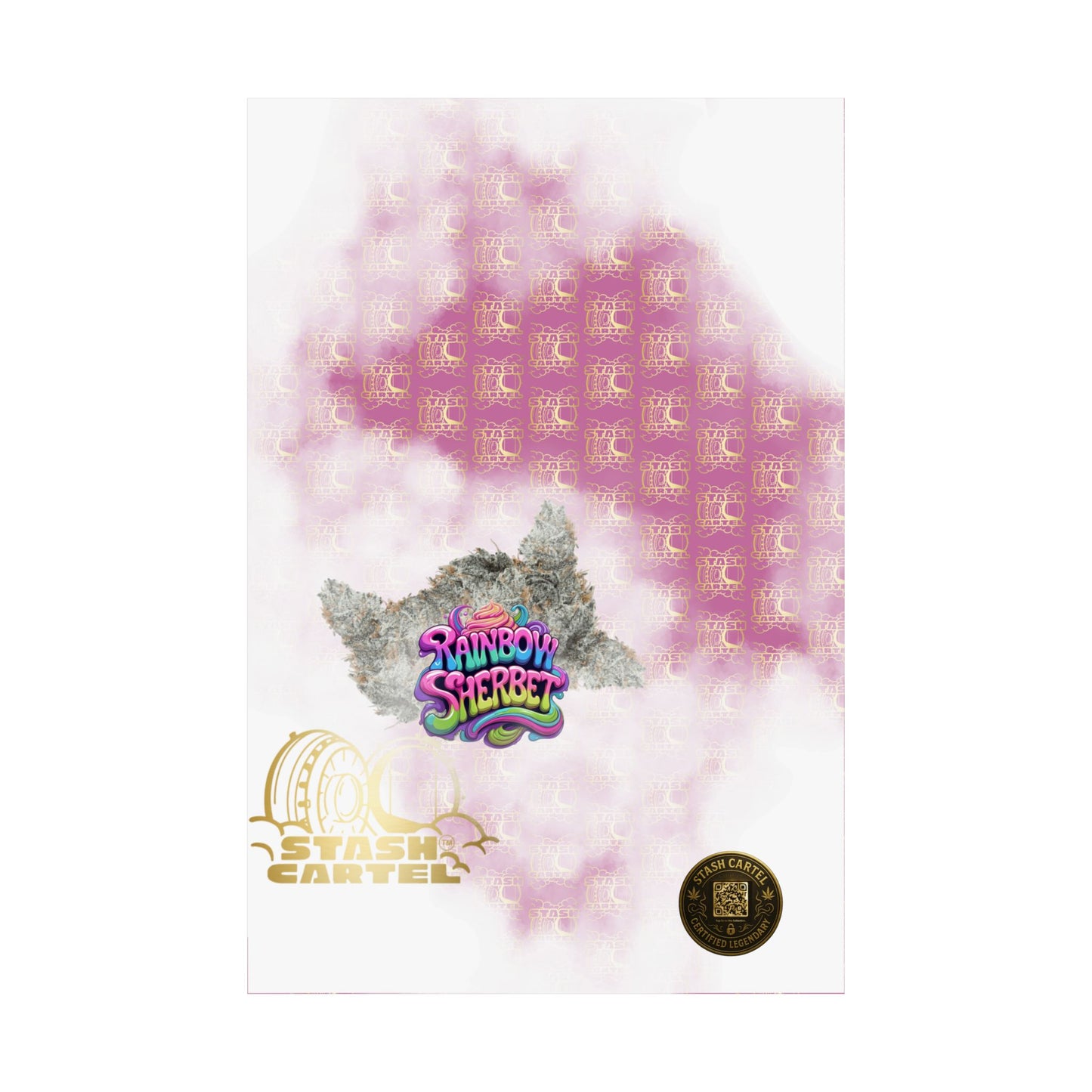 🍧 "Rainbow Sherbet" Fruit-Funk Balanced Hybrid Poster