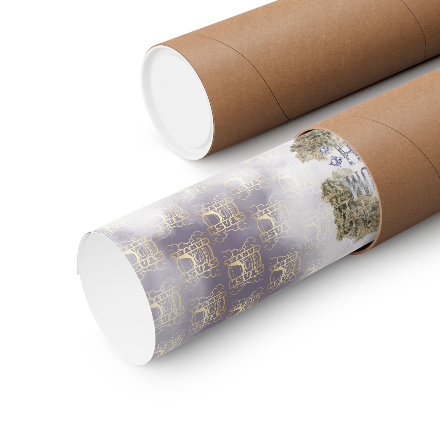 💎 "Platinum Kush" Luxurious Indica Poster