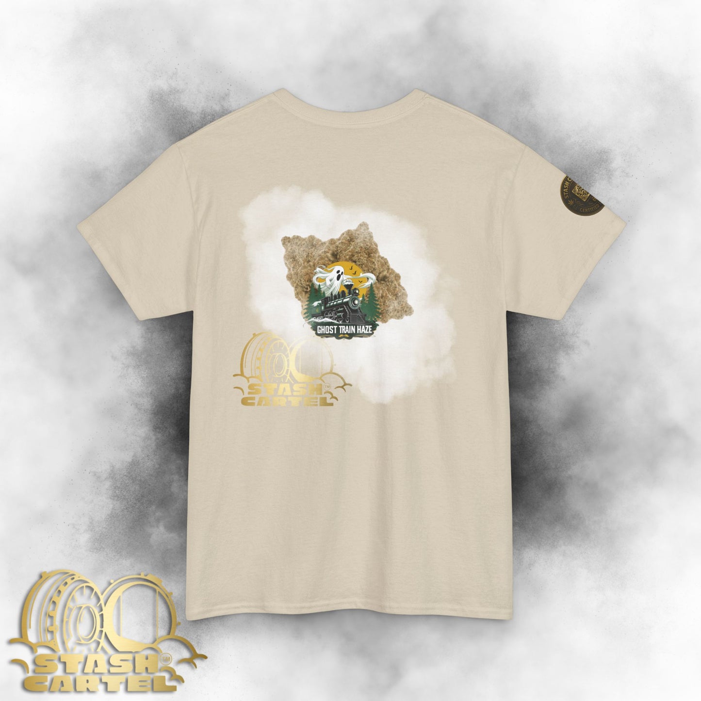 Ghost Train Haze Tee – Potent Psychedelic Lift Unisex Cotton Tee