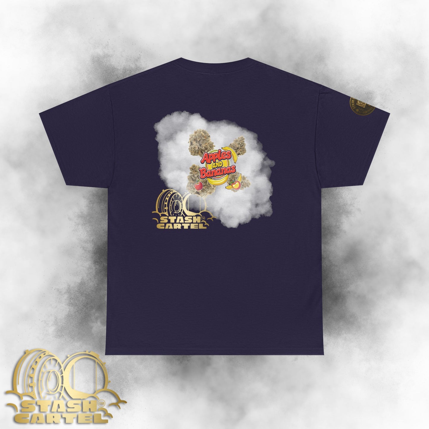 Apples And Bananas Tee – Fruity Funk Hybrid Unisex Cotton Tee