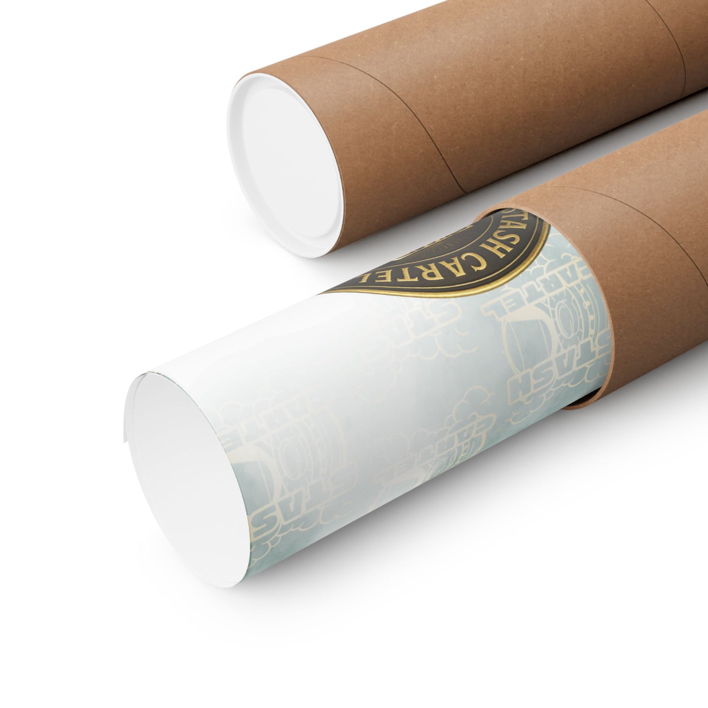 🏛️🌿 "Governmint Oasis" Hybrid Poster – Creamy Citrus Royalty