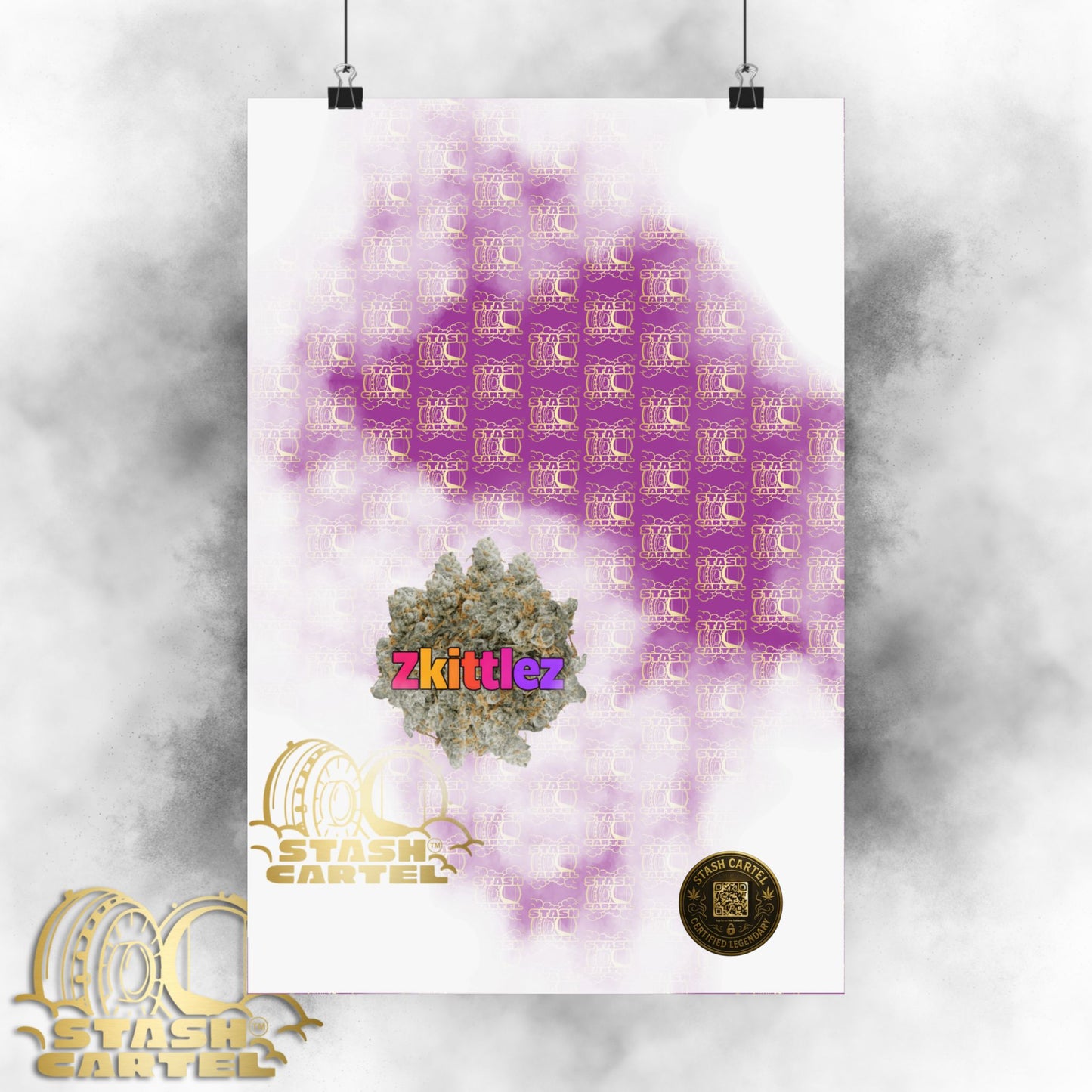 🌈 "Zkittlez" Award-Winning Hybrid Fruit Poster