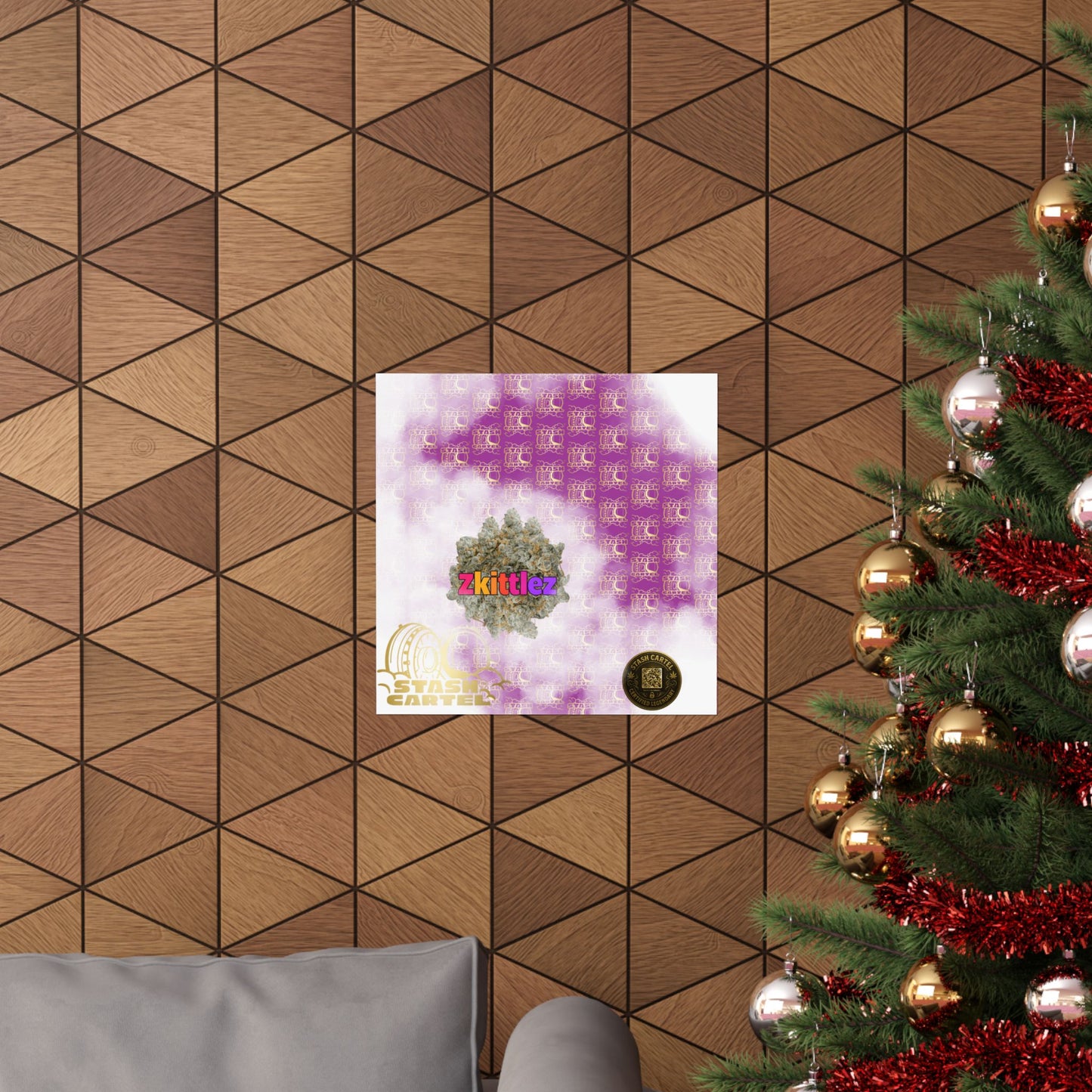 🌈 "Zkittlez" Award-Winning Hybrid Fruit Poster