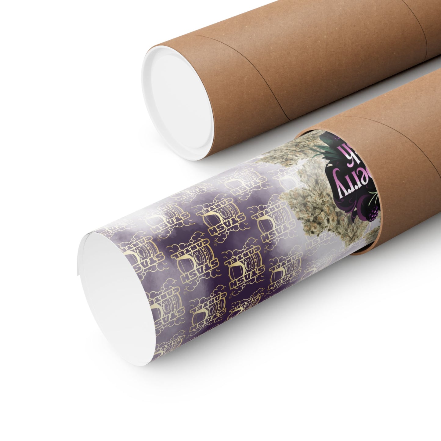 🫐 "Blackberry Kush" Midnight Indica Poster