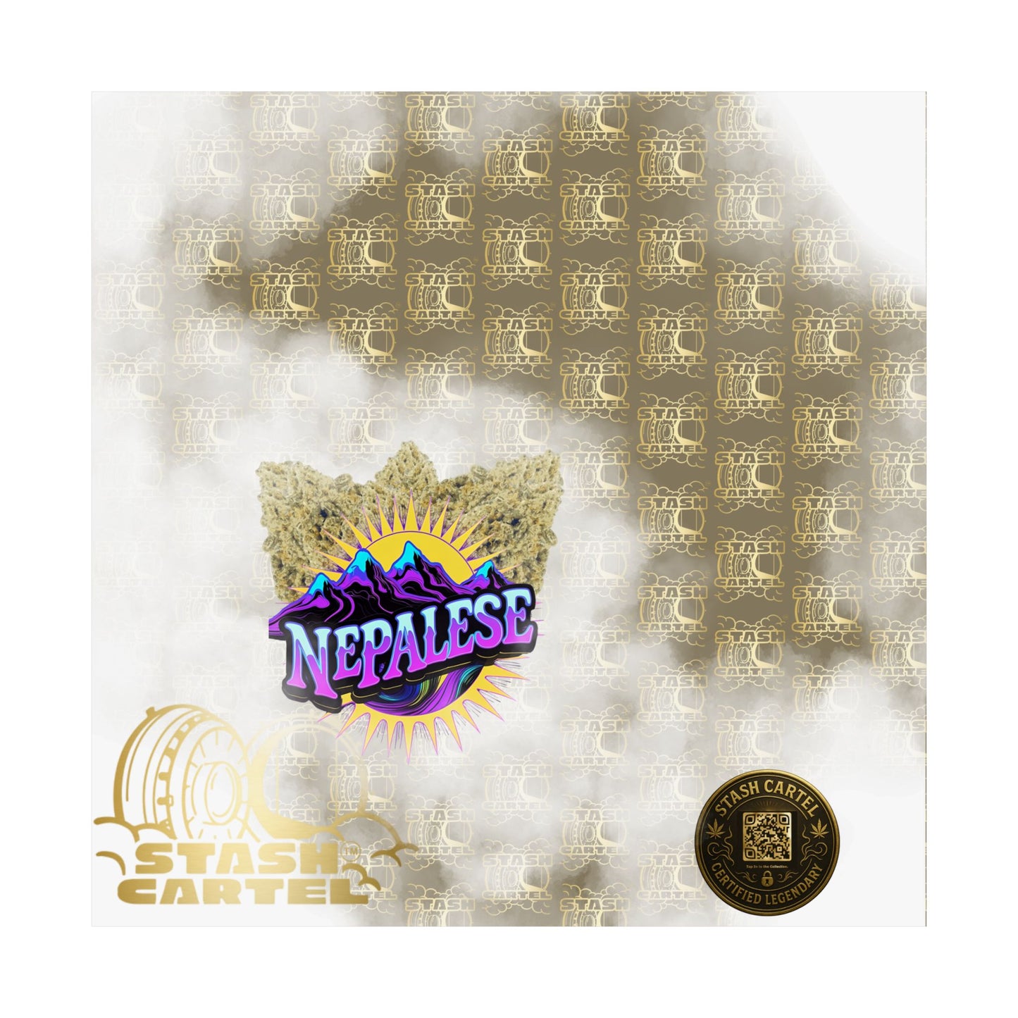 🧘‍♂️🏔️ Nepalese Poster – Sacred Sativa-Leaning Landrace with Earthy Incense & Floral Spice