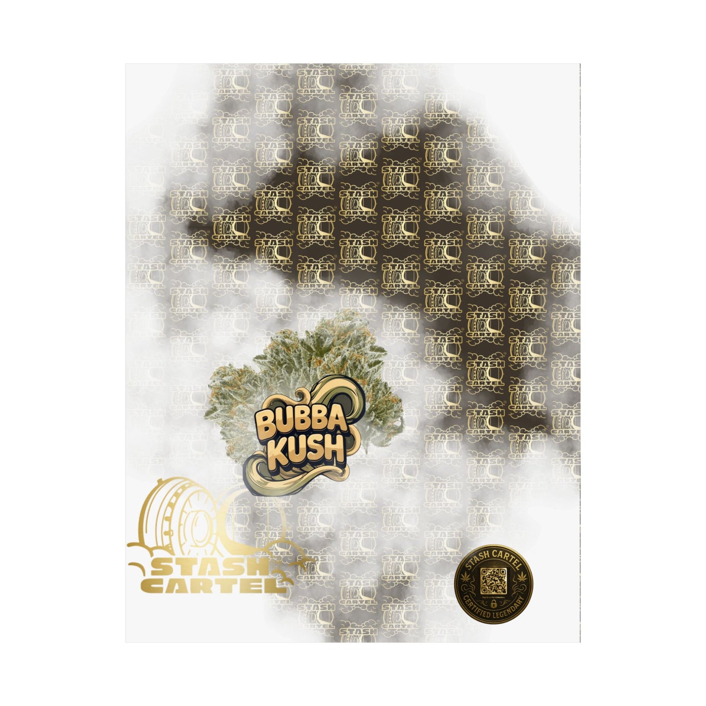 ☕ "Bubba Kush" Classic Nightcap Indica Poster
