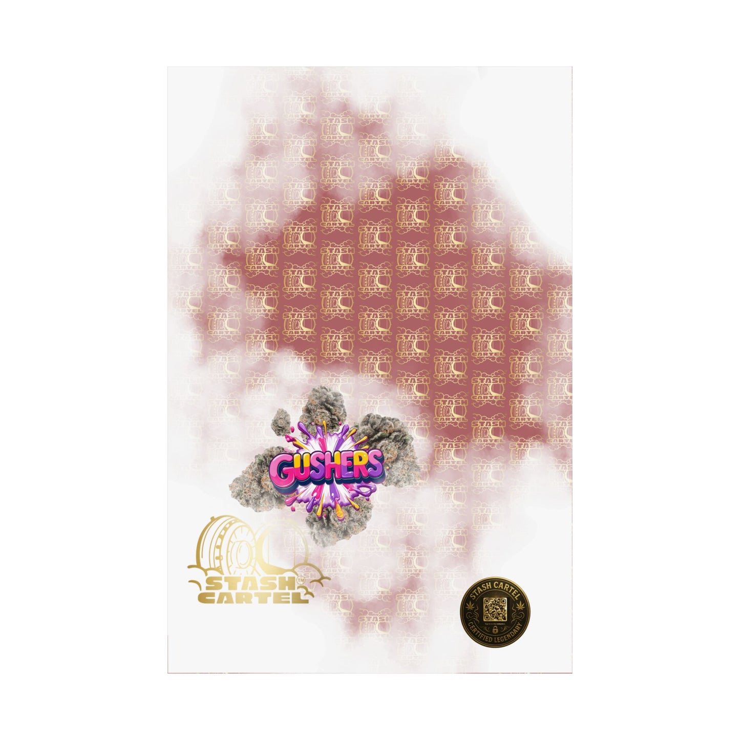 💦🍇 Gushers Poster – Exotic Candy-Indica Hybrid Poster with Creamy Fruit Punch