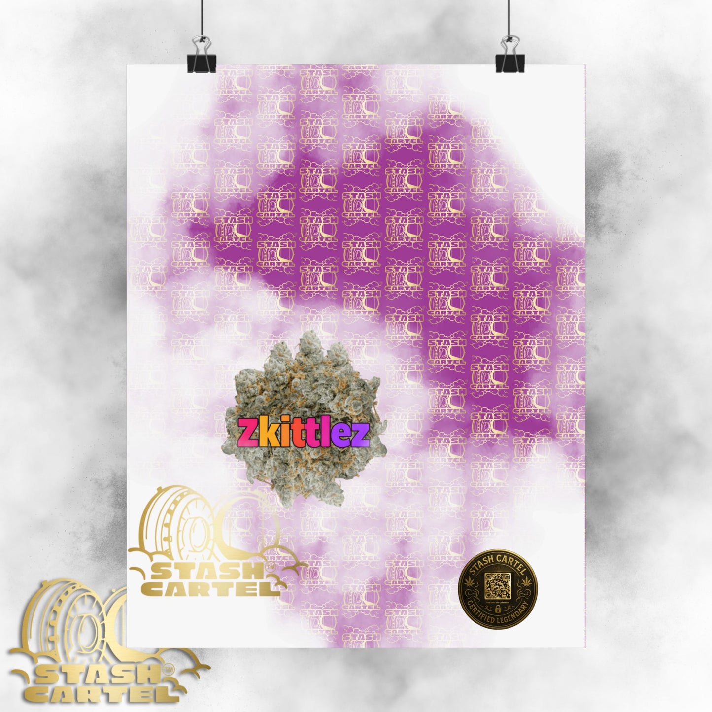 🌈 "Zkittlez" Award-Winning Hybrid Fruit Poster