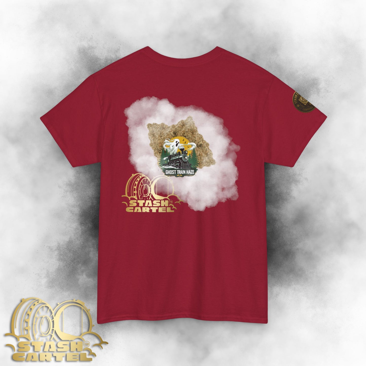 Ghost Train Haze Tee – Potent Psychedelic Lift Unisex Cotton Tee