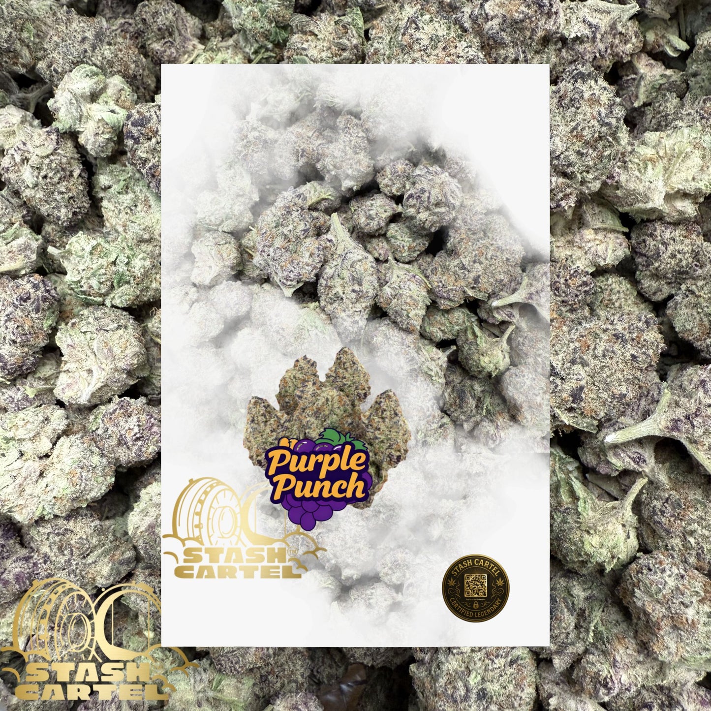 🥊 "Purple Punch" Heavy Indica Flavor Bomb Poster