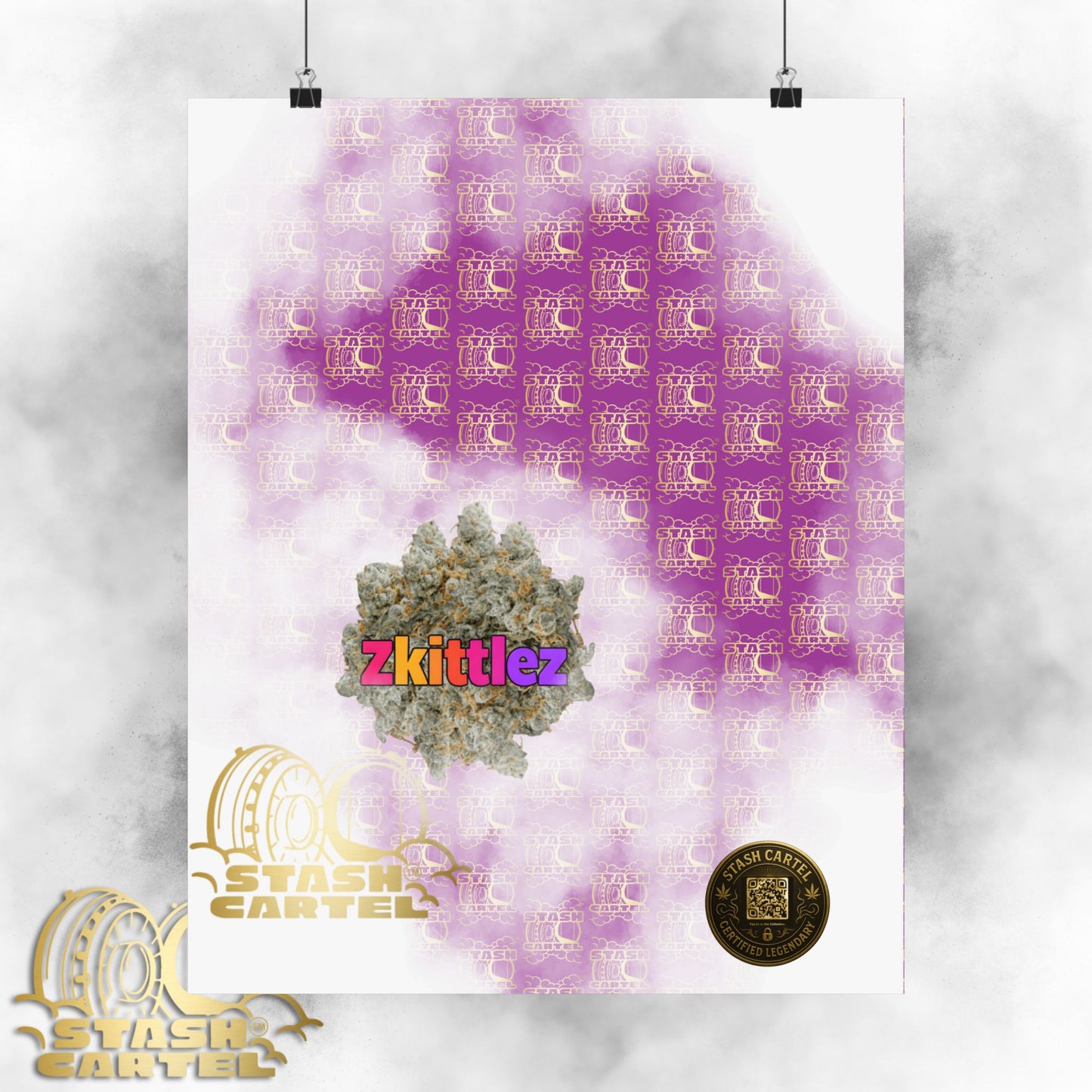 🌈 "Zkittlez" Award-Winning Hybrid Fruit Poster