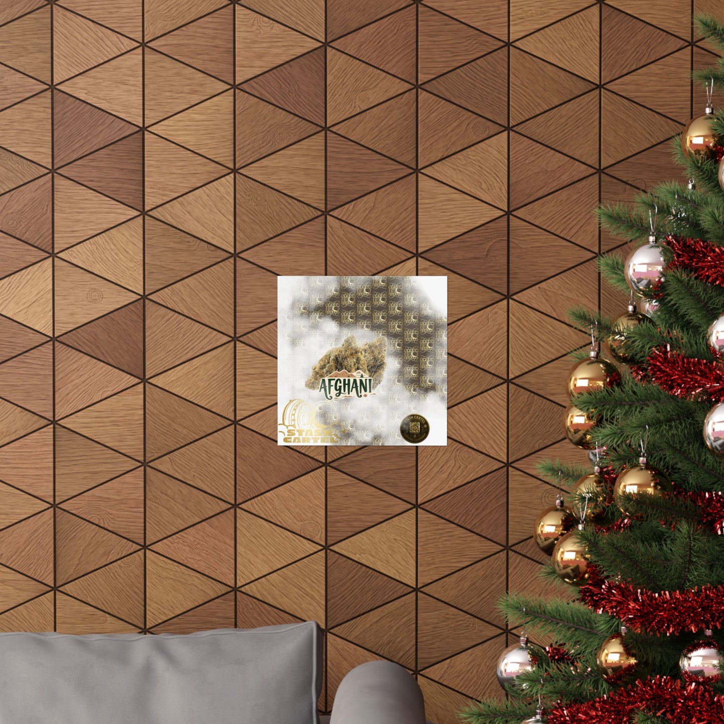 🧿 "Afghani" Landrace Indica Heritage Poster