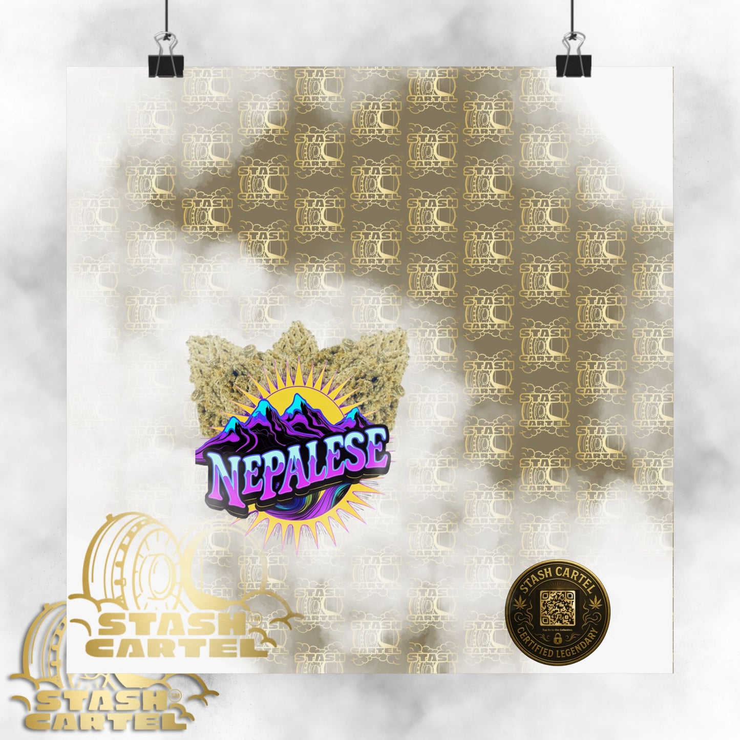 🧘‍♂️🏔️ Nepalese Poster – Sacred Sativa-Leaning Landrace with Earthy Incense & Floral Spice