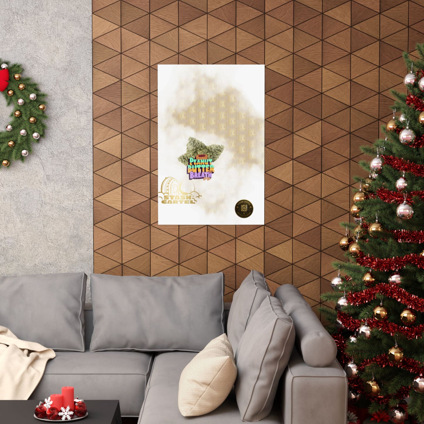 🥜🫁 Peanut Butter Breath Poster – Funky Hybrid Wall Poster for the Flavor Weirdos